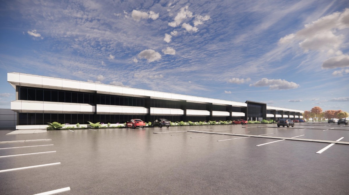 2-Story Melville Commercial Office Facade Retrofit hero image