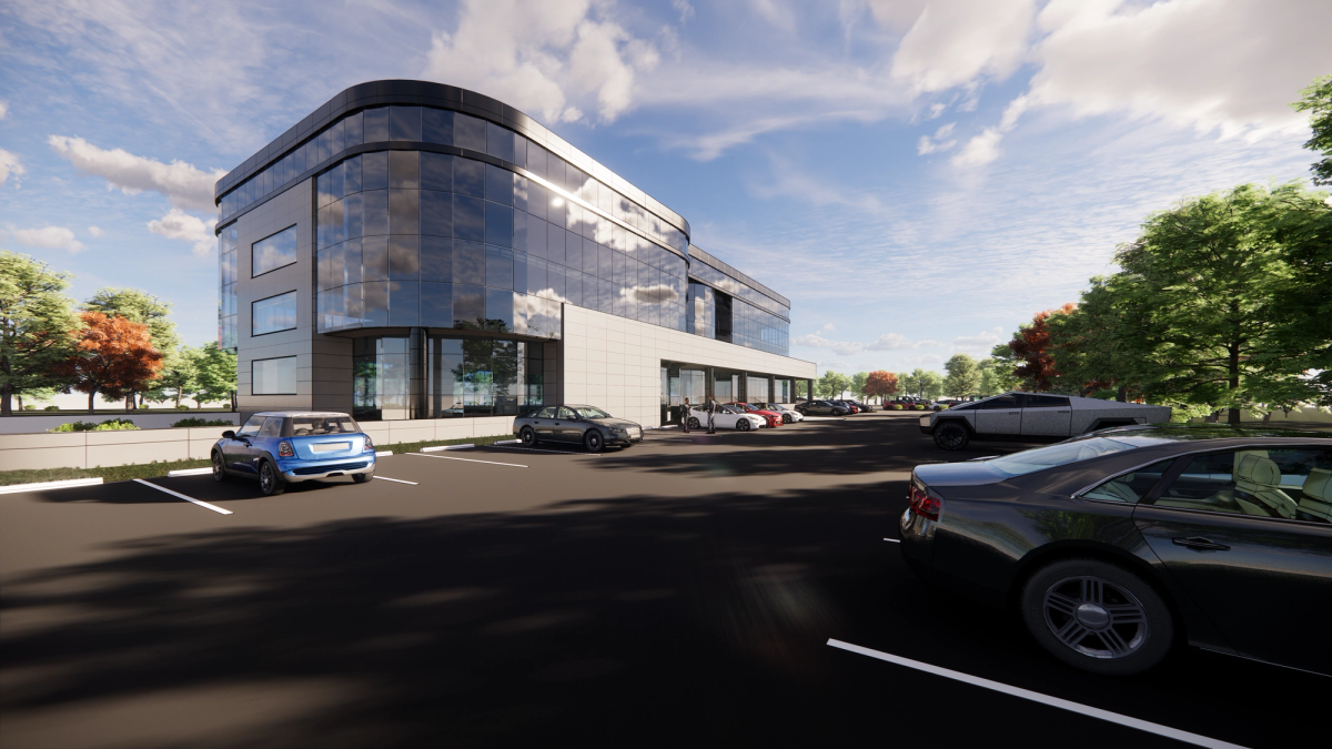 Hauppauge Suburban Commercial Office Facade Retrofit hero image