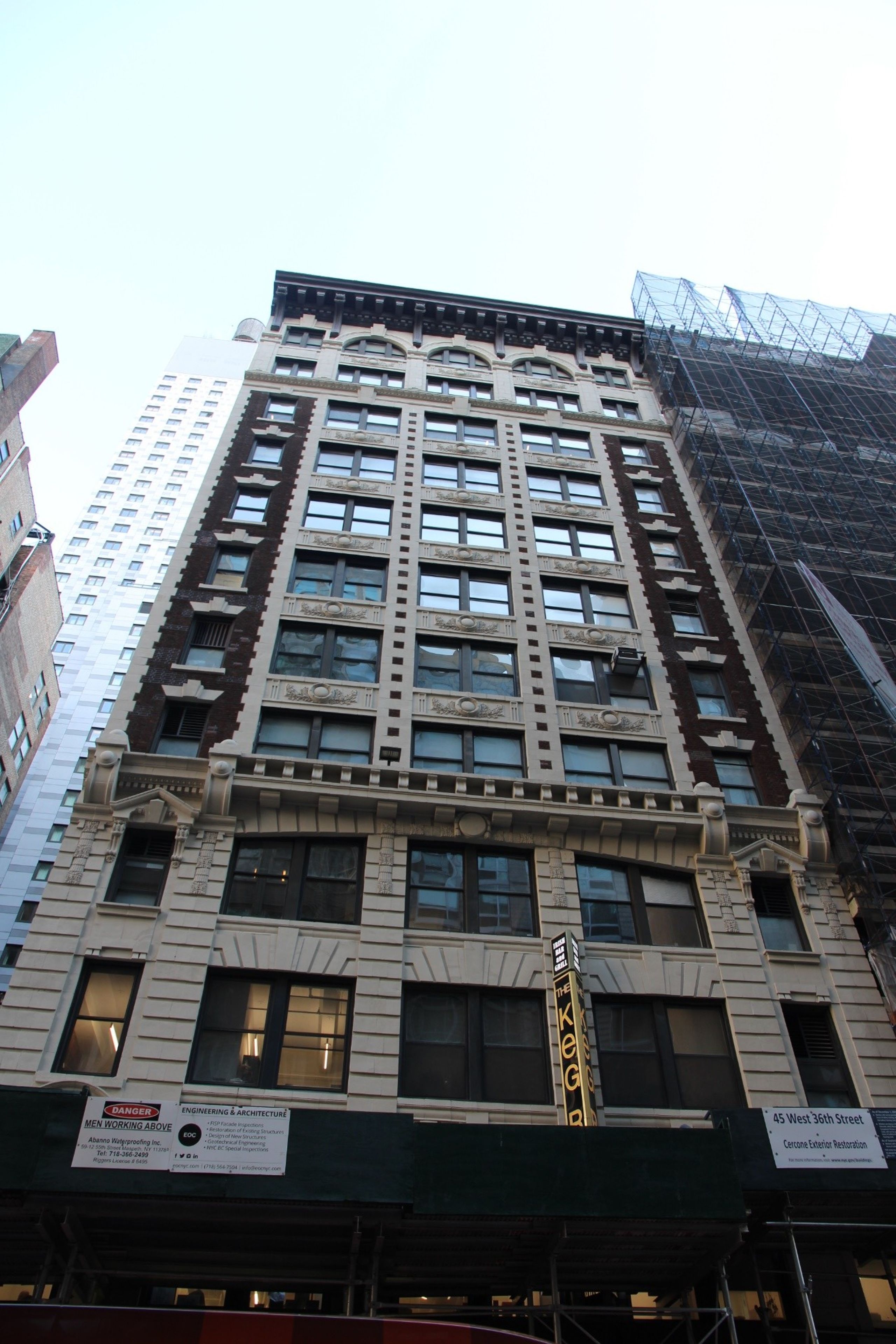 12-Story Garment District Commercial Office Facade Restoration hero image