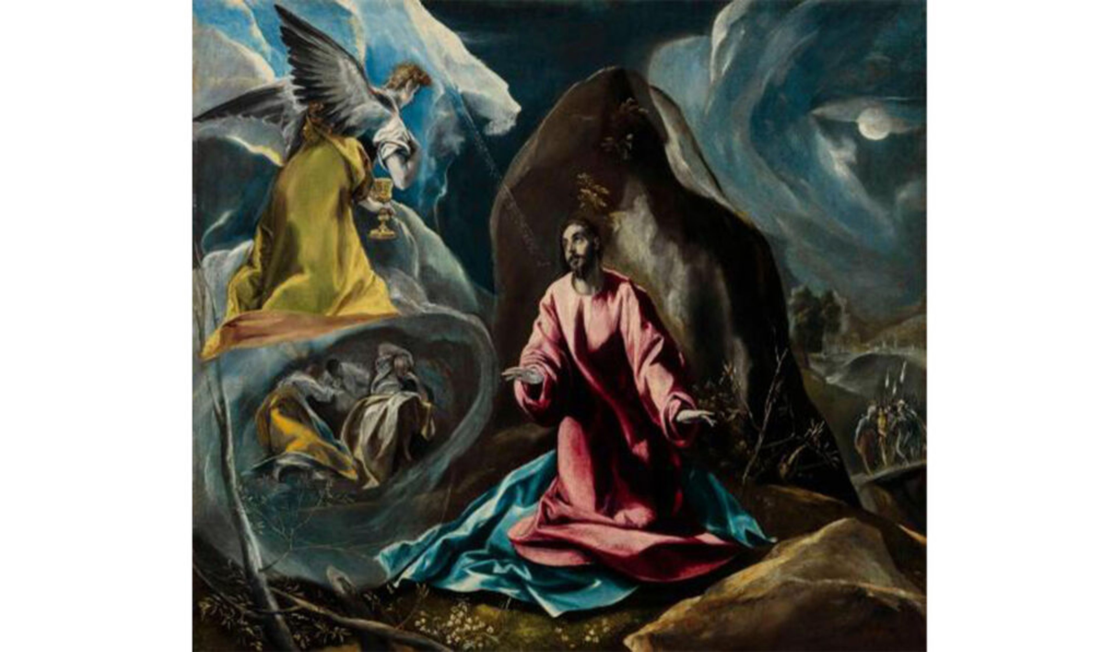 Domenikos Theotokopoulos, called El Greco, The Agony in the Garden , about 1590–95, oil on canvas.
