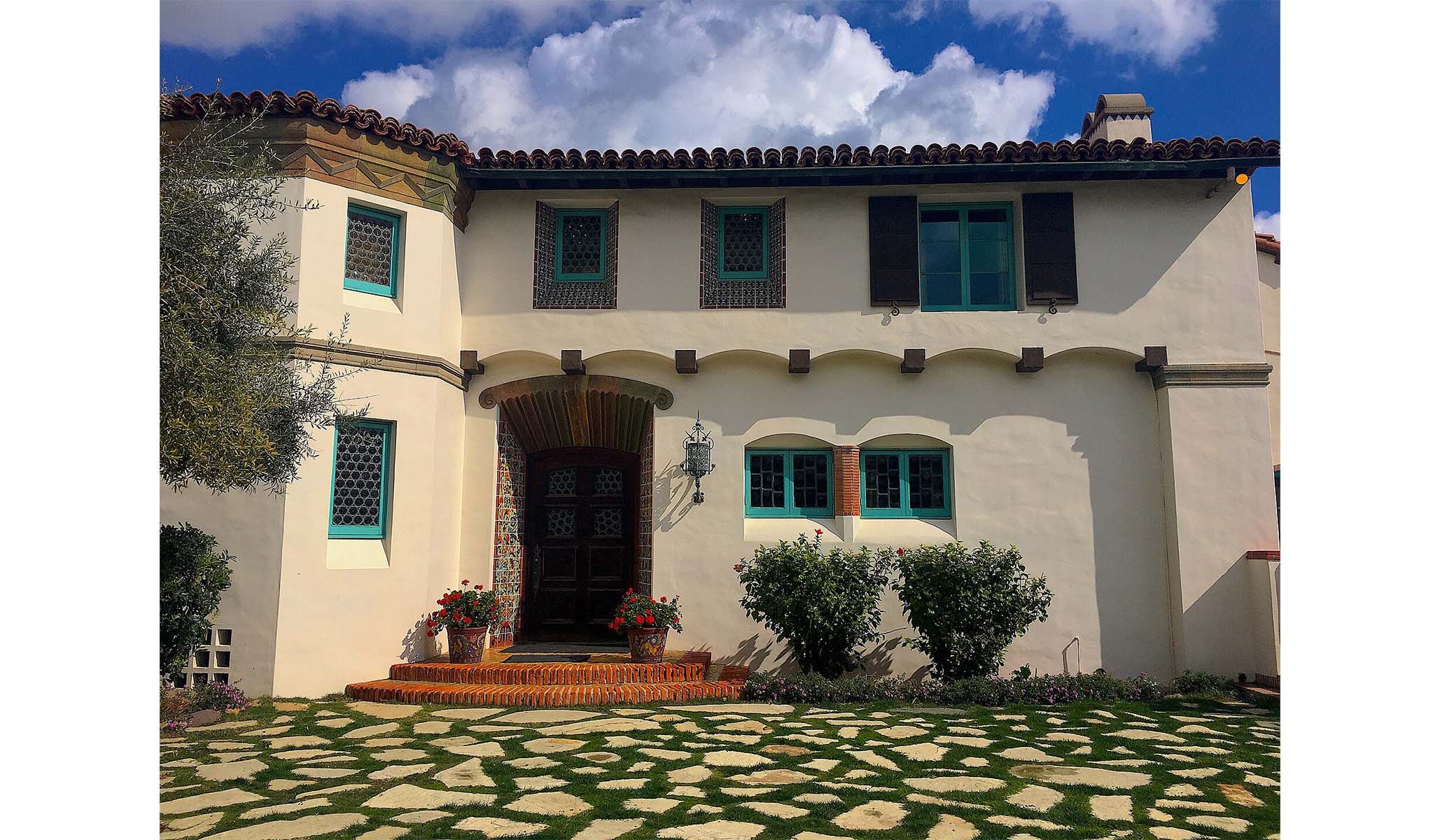The Adamson House in Malibu.