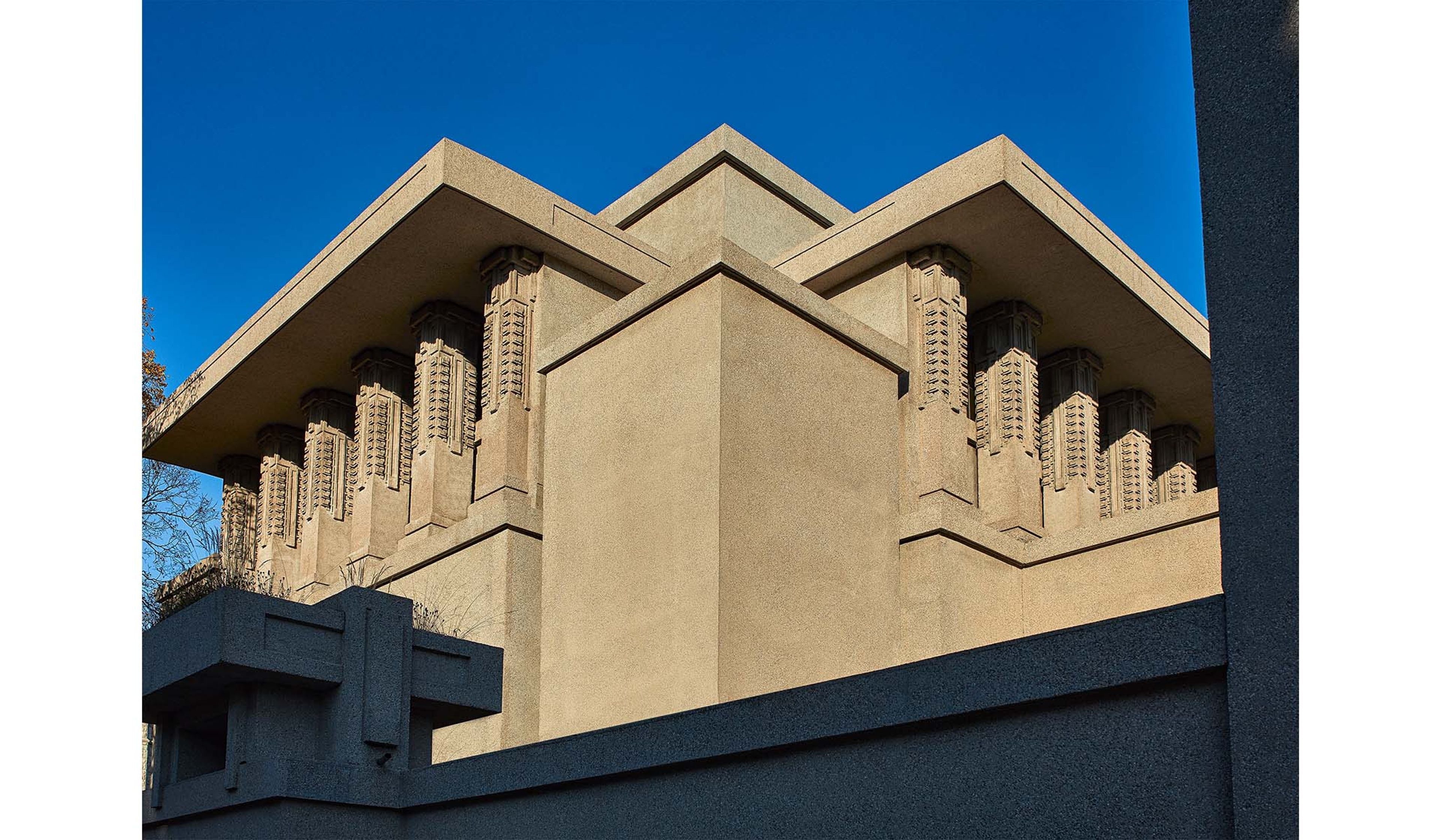 View of the Unity Temple.