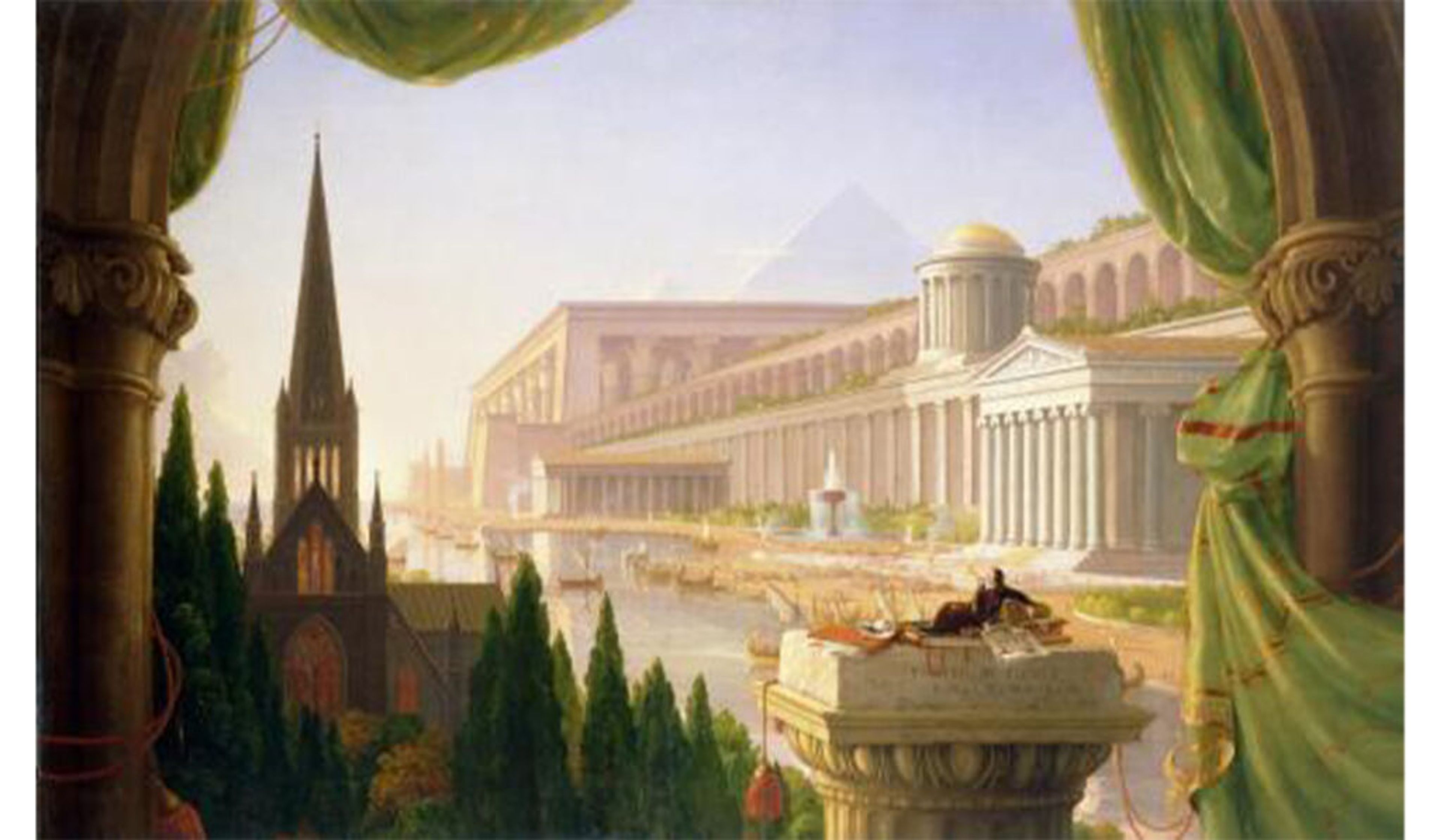 Thomas Cole, The Architect’s Dream , 1840, oil on canvas.