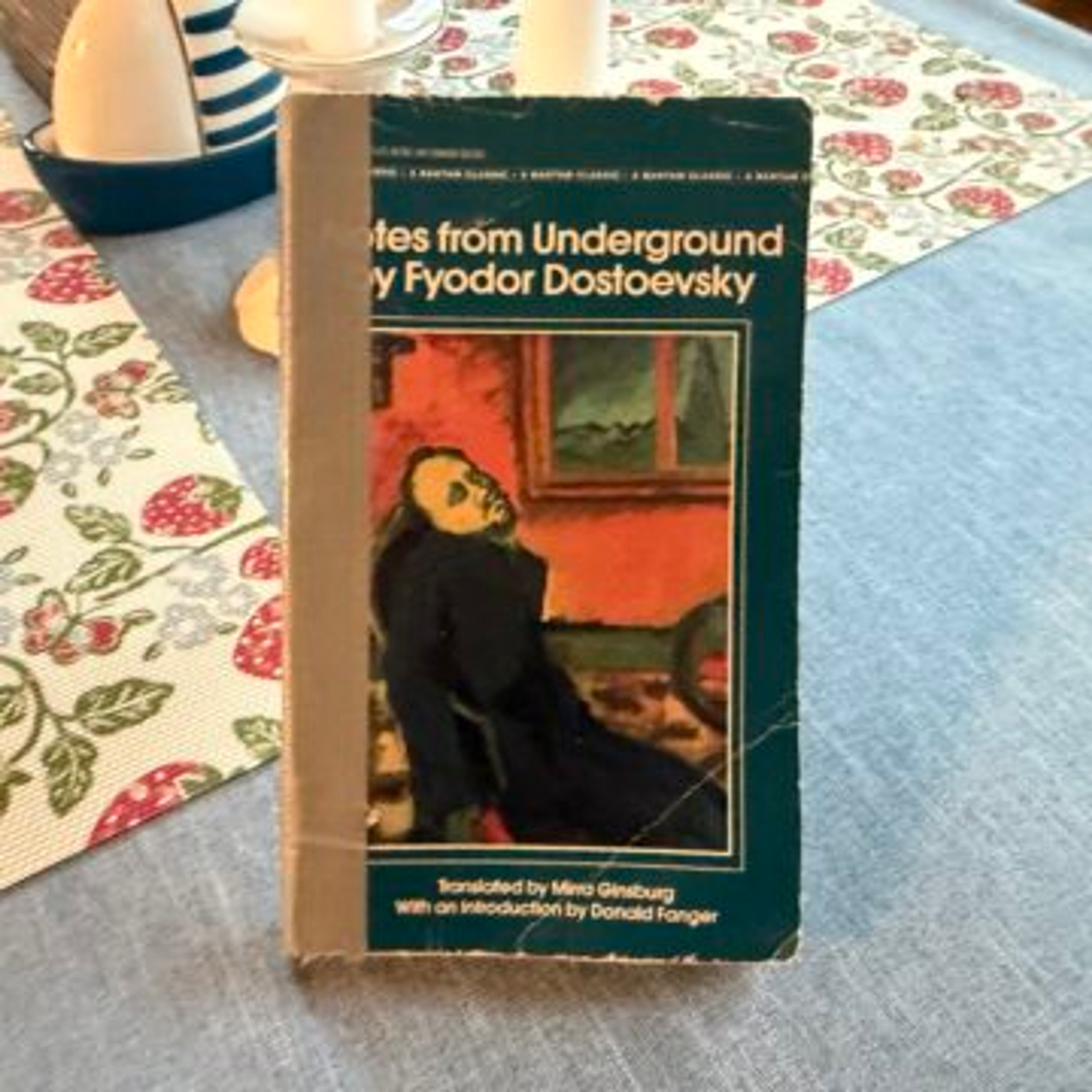Author's copy of Dostoevsky's Notes from Underground