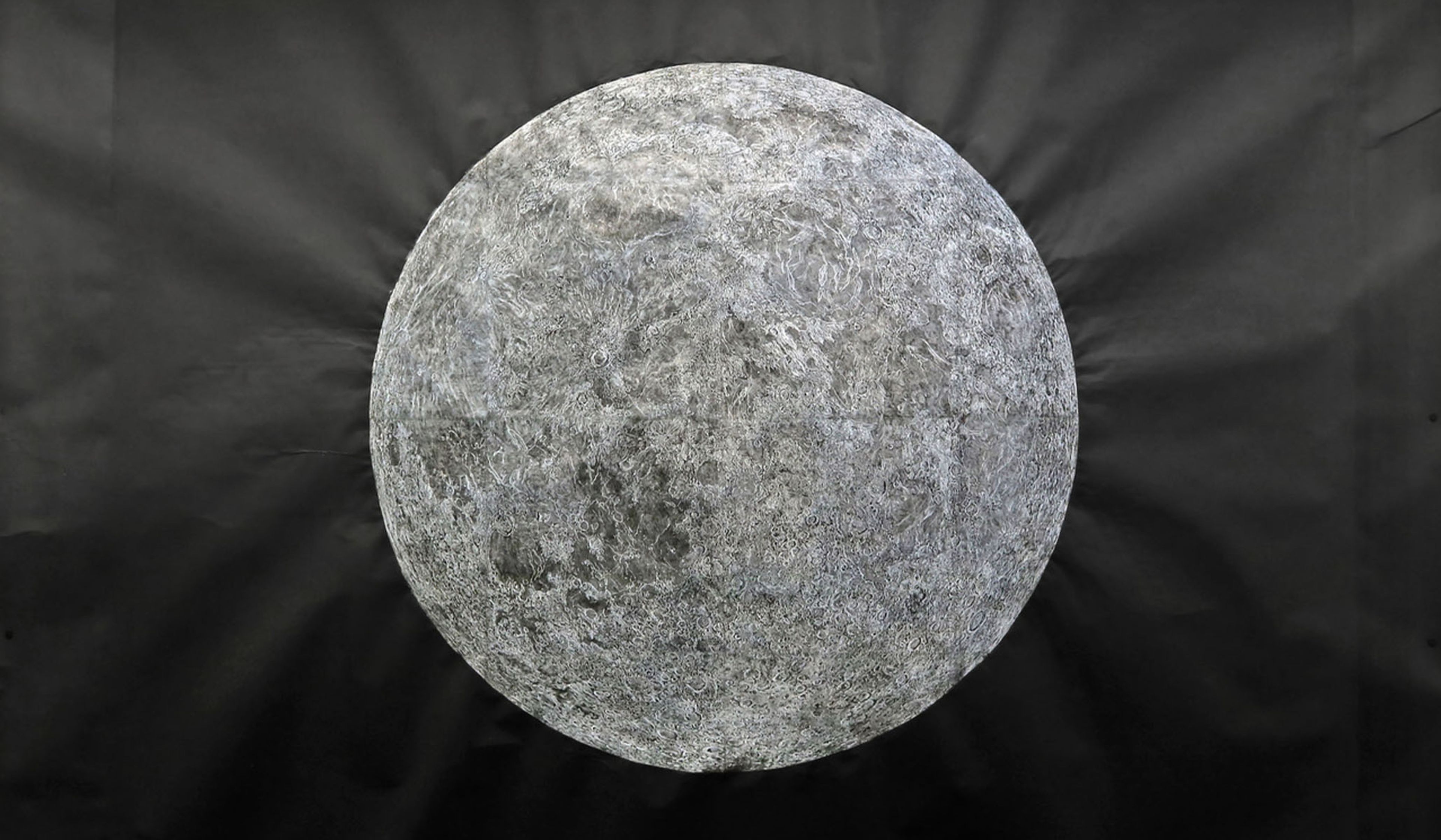 Kiki Smith’s full view of Wooden Moon .