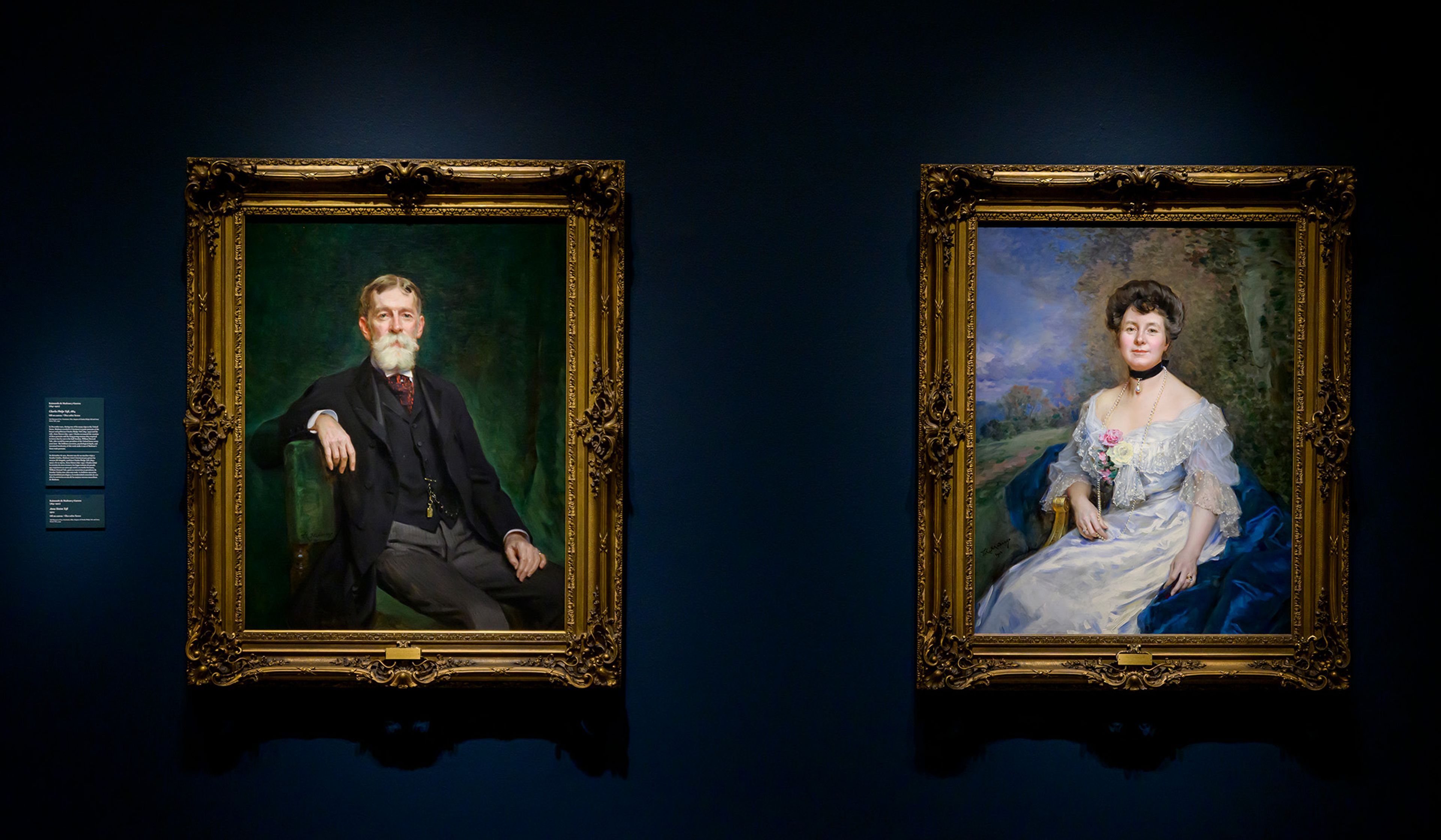 Gallery view of paintings by Raimundo de Madrazo y Garreta.