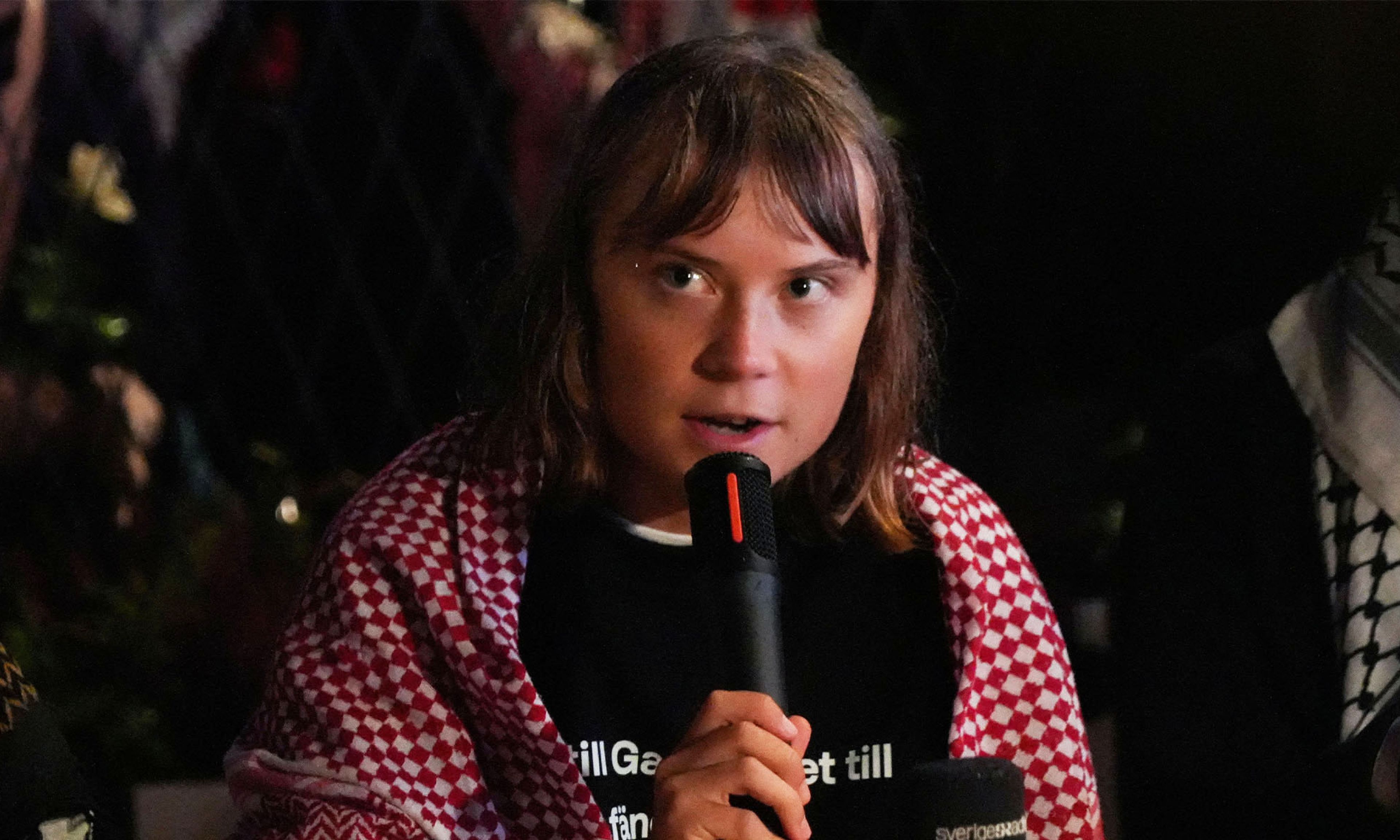 Swedish activist Greta Thunberg in Stockholm, Sweden