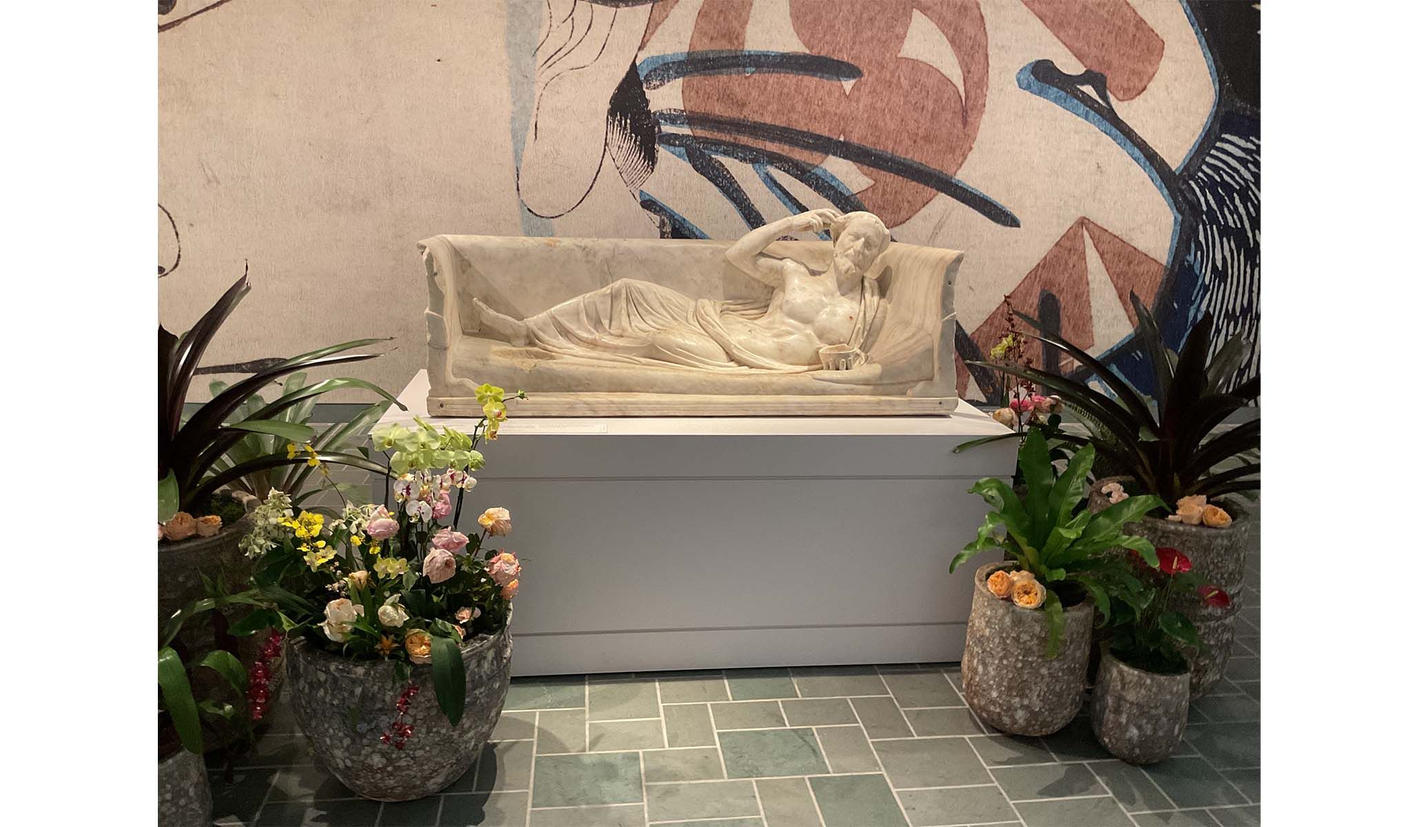 Gallery view, Funerary Monument of Flavius Agricola , A.D. 138–193, marble.
