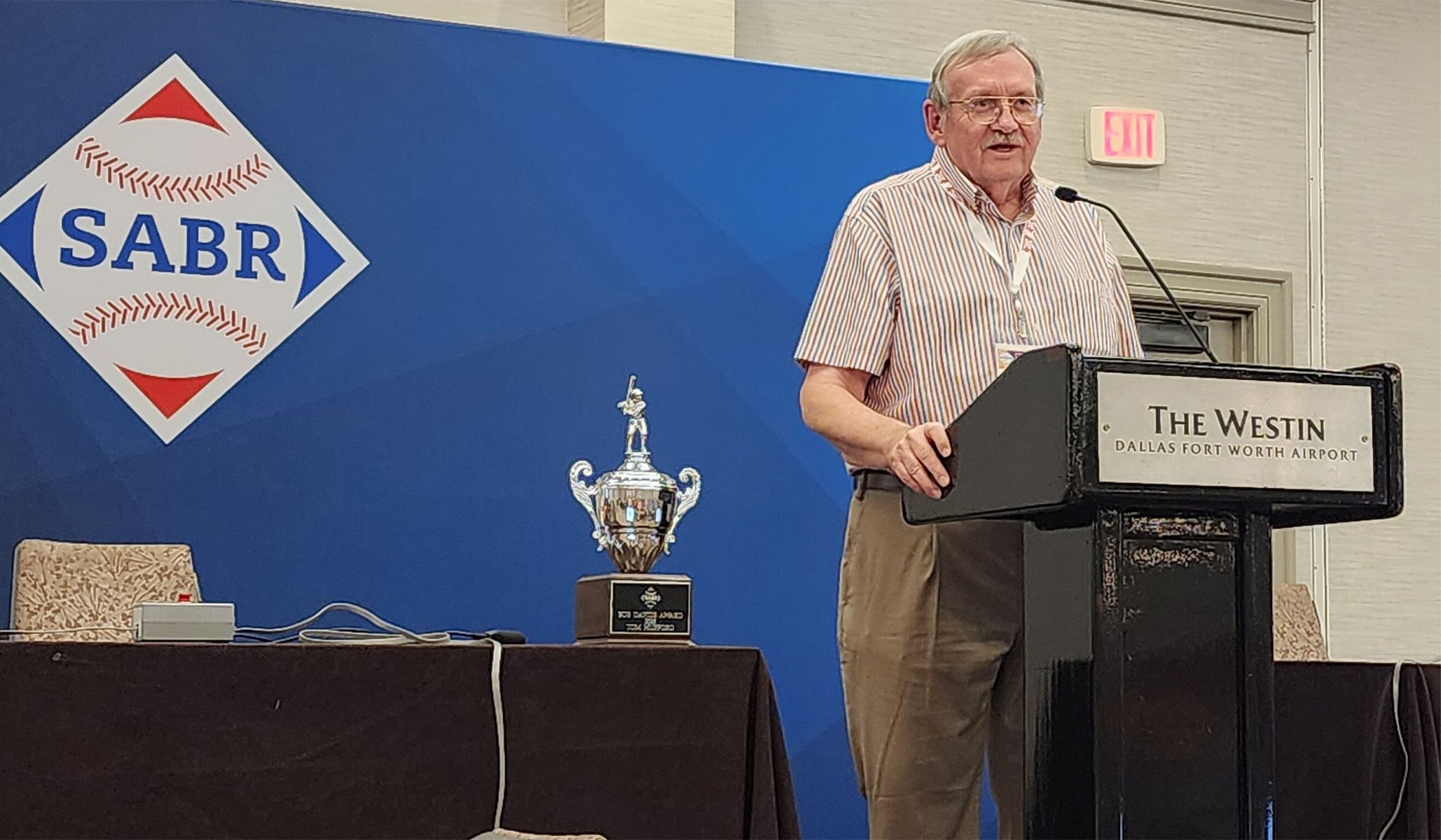 Tom Hufford recalls the earliest days of SABR.