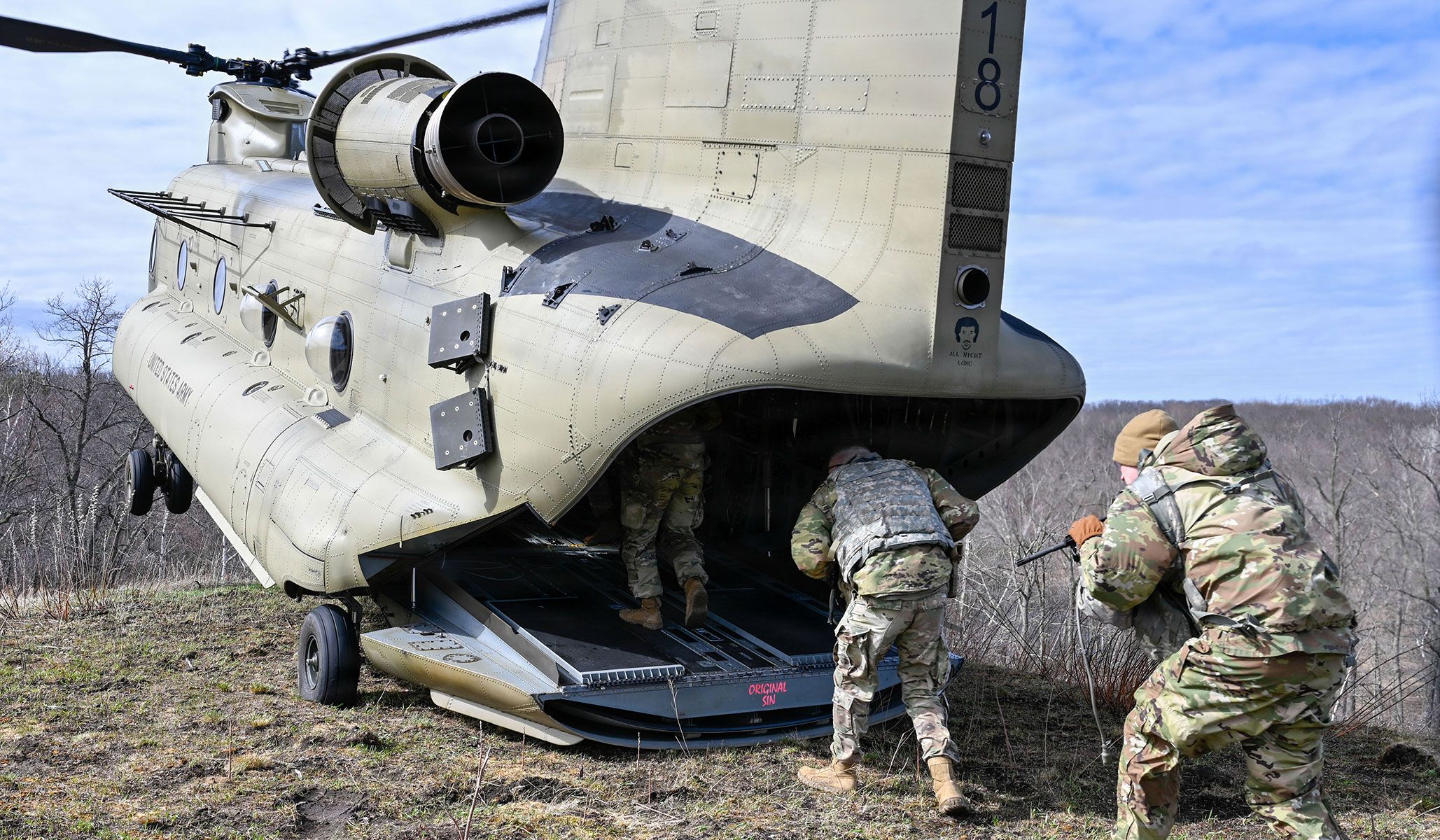 Service members from the Minnesota National Guard and NATO allied nations Canada and Croatia participate in the 2026 Minnesota Best Warrior Competition at Camp Ripley, Minn., April 17, 2026.