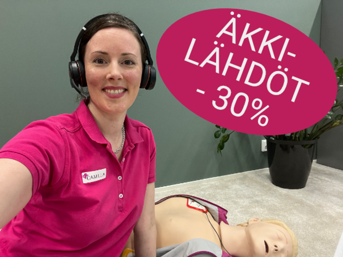 Äkkilähtö on positiivinen ja interaktiivinen etäkurssi -30%