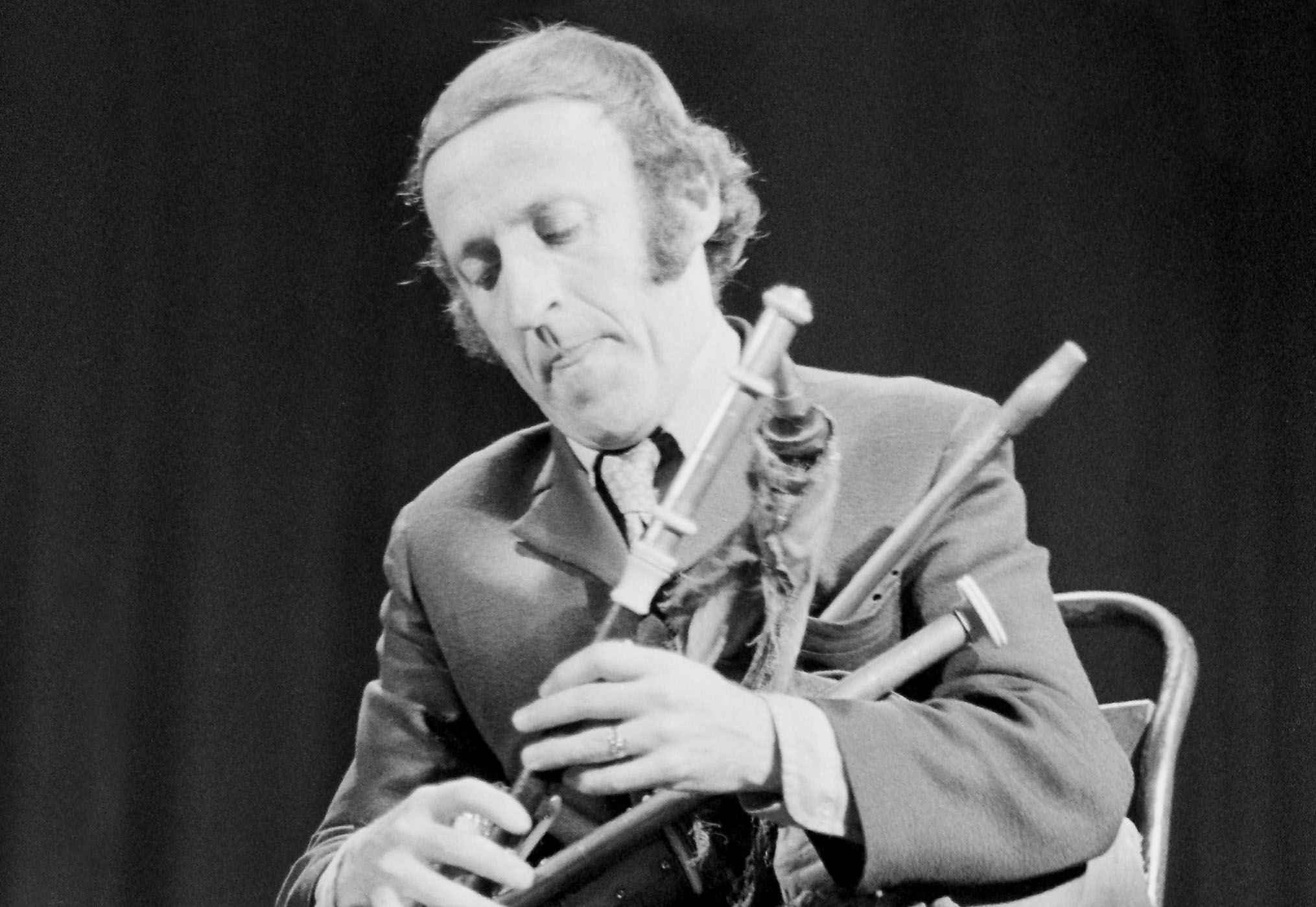 Paddy Moloney, a master of the uileann pipes