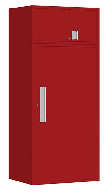 Oil Cart Concealment Cabinet With Upper Storage