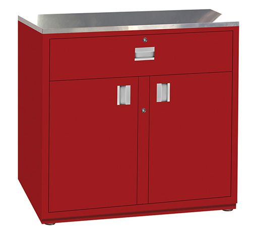 ShureTech Double Locking Door / Drawer Storage Cabinet