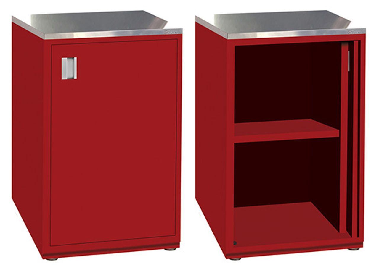 ShureTech Single Slide-Out Pocket Door Storage Cabinet
