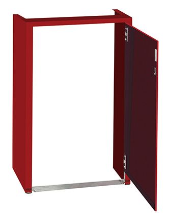 ShureTech Single Frame Door Cart Locker