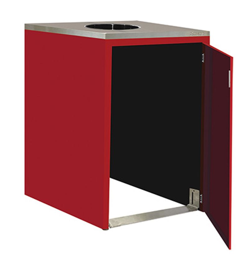 Single Recycle / Trash Cabinet