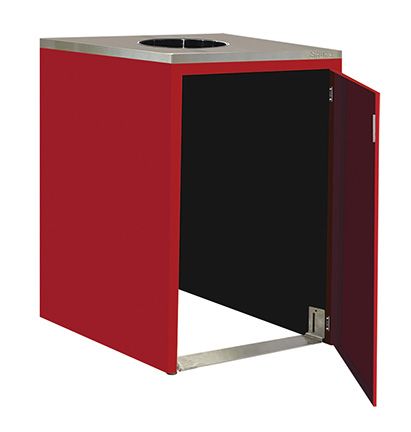 Single Recycle / Trash Cabinet