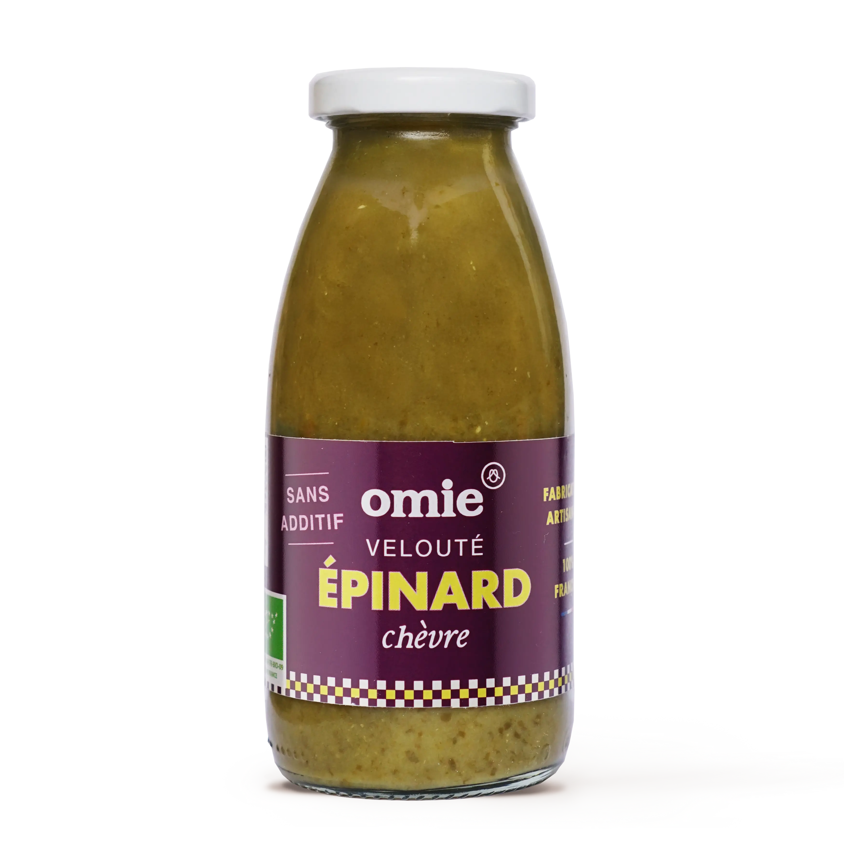 Soupe épinard chèvre