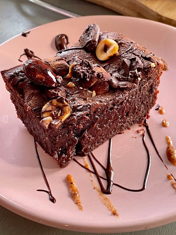 Brownie au chocolat fleur de sel Omie