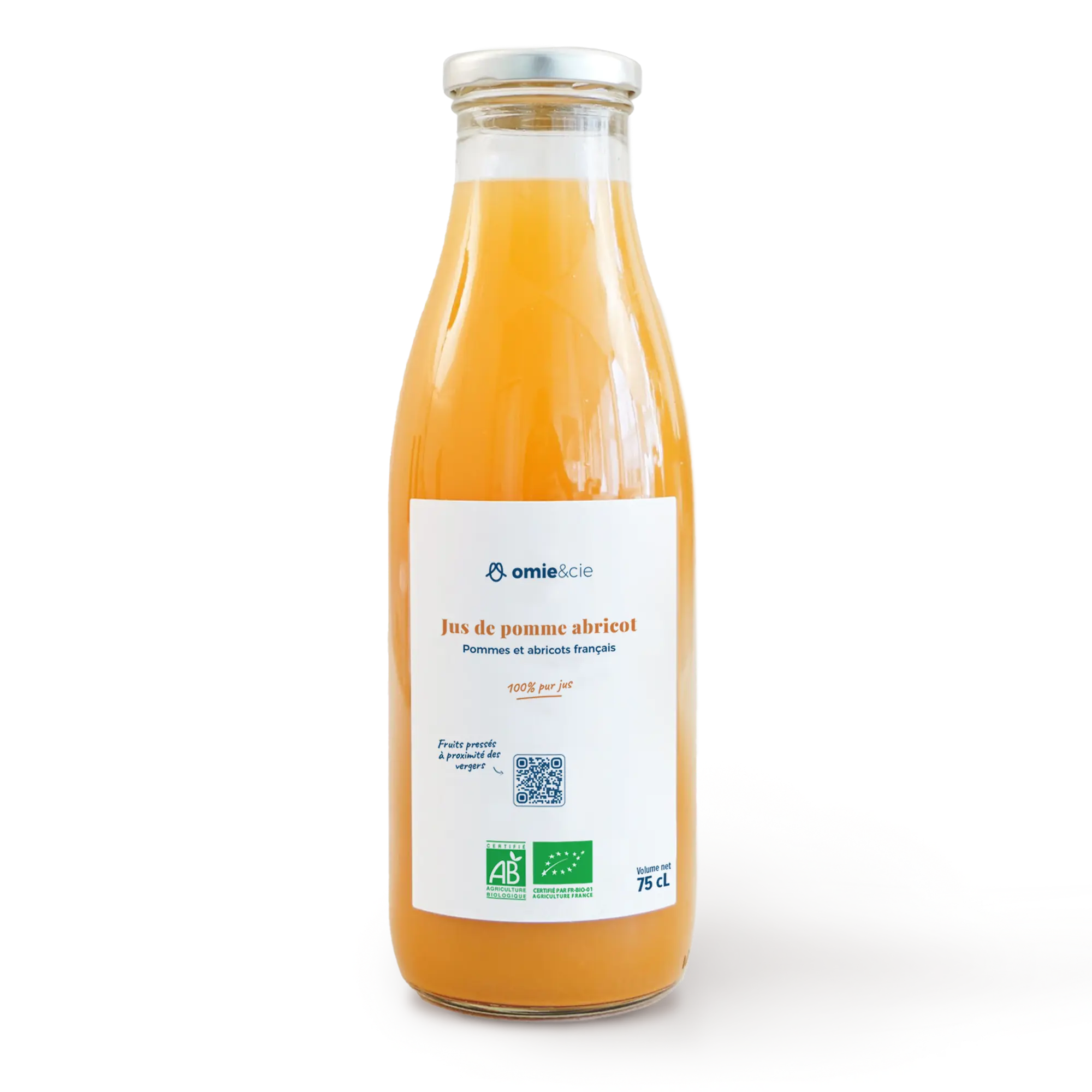 Pur jus de pommes BIO de fabrication artisanale 100% pommes