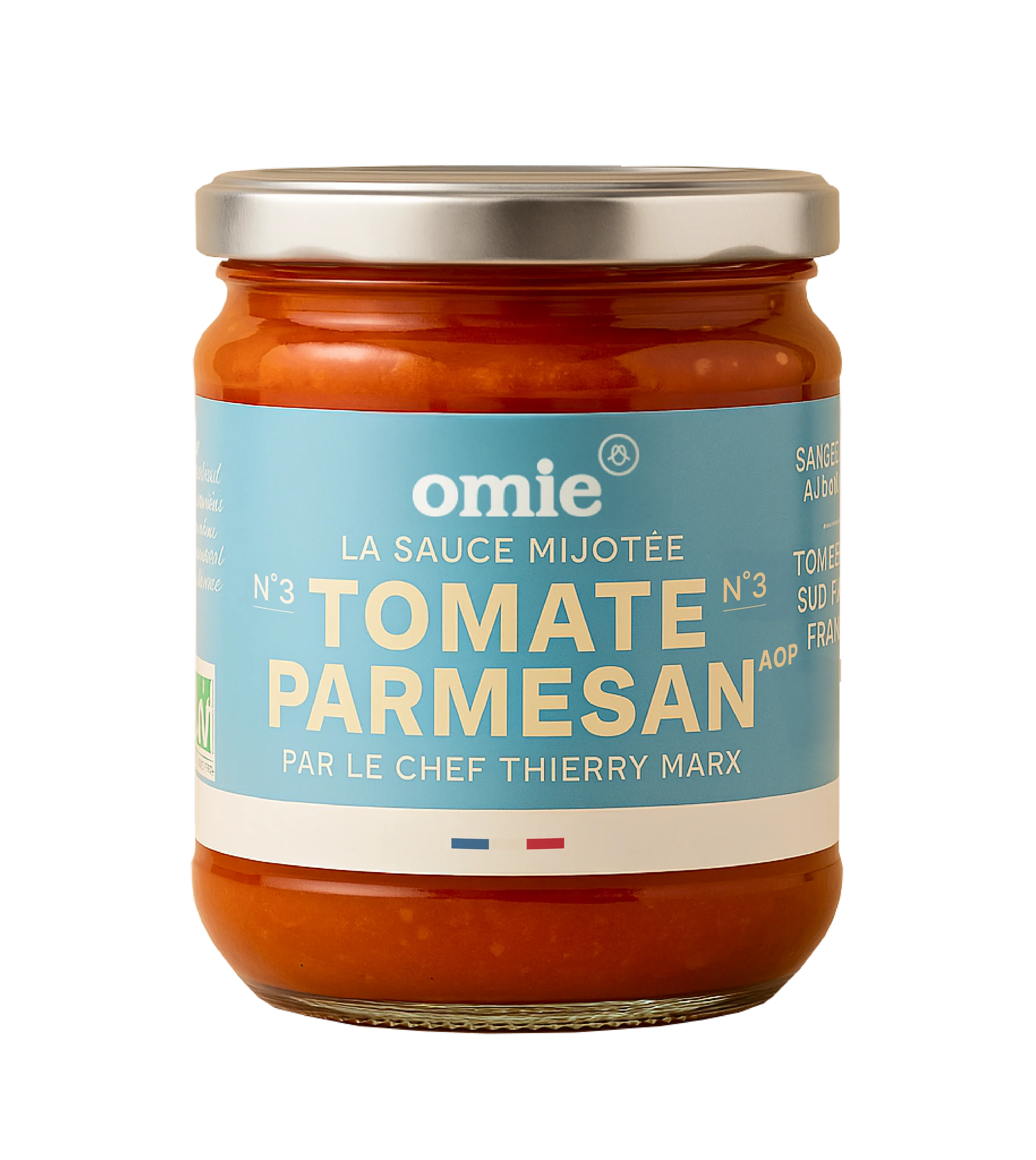 Sauce à base de tomate et de parmesan