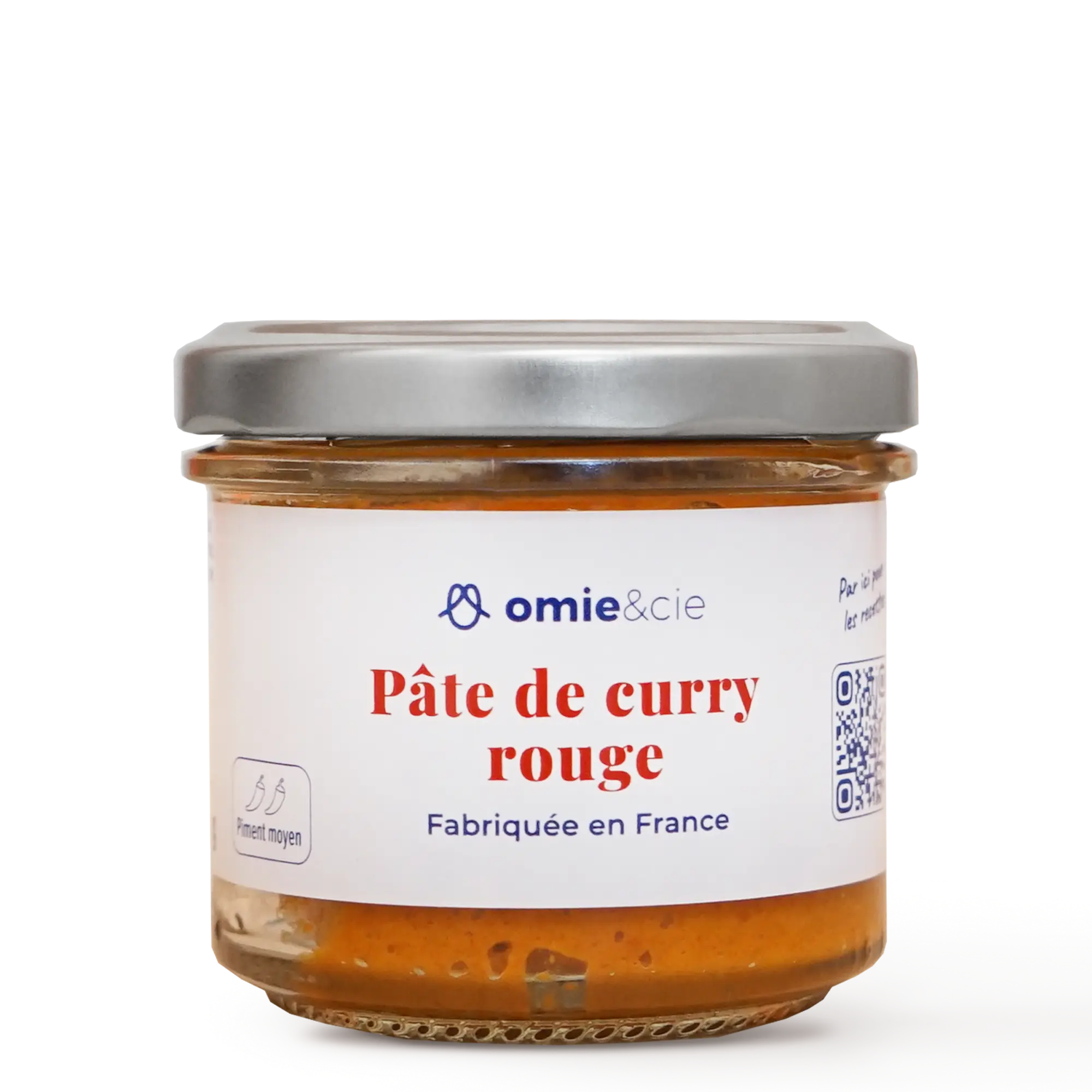 Pâte de curry rouge - LE COQ NOIR BIO