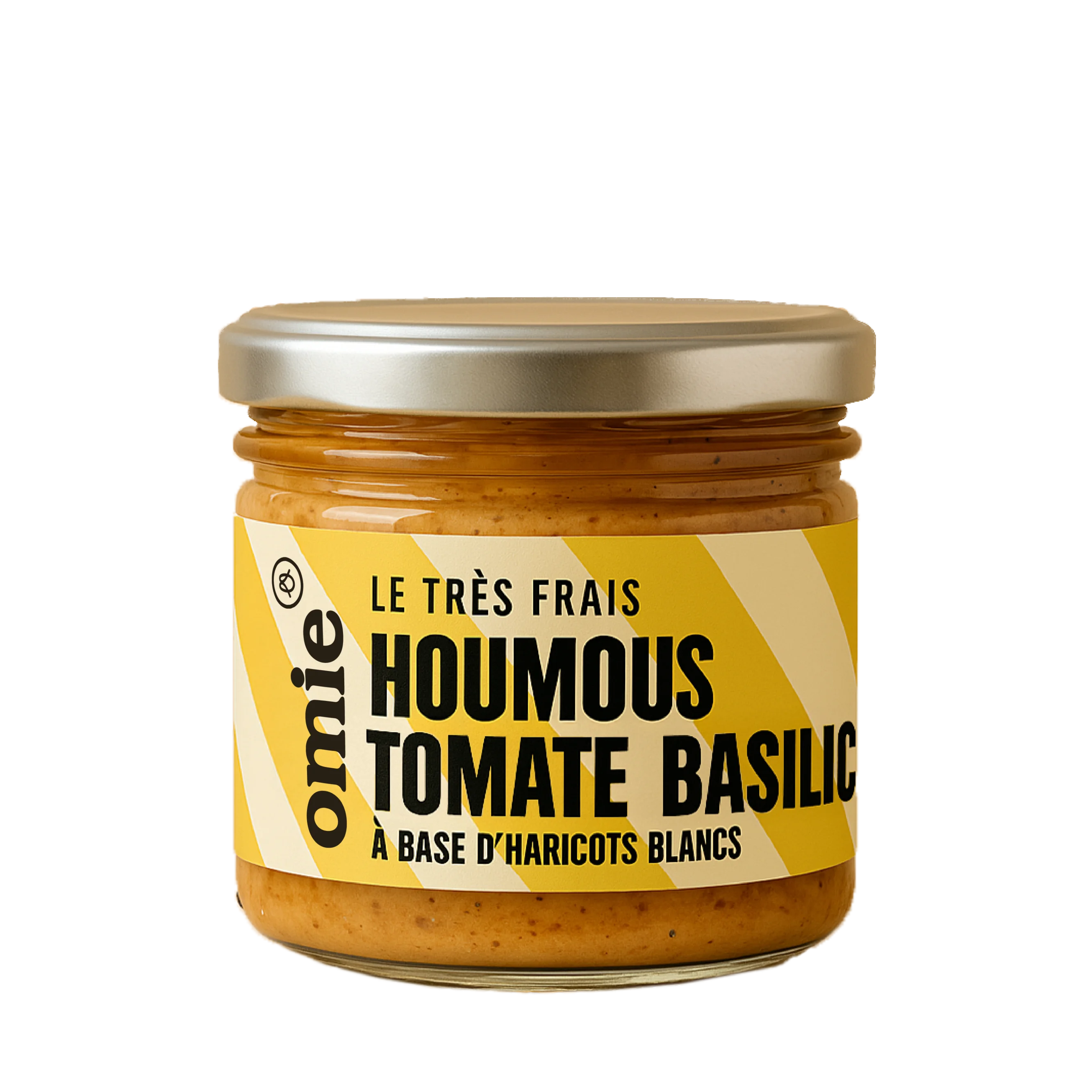 Préparation à base de tomate, haricot blanc et basilic