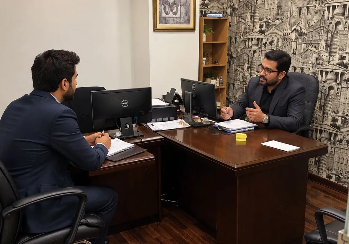 A GovtLink Solutions consultant advising a client on company formation in Bahrain