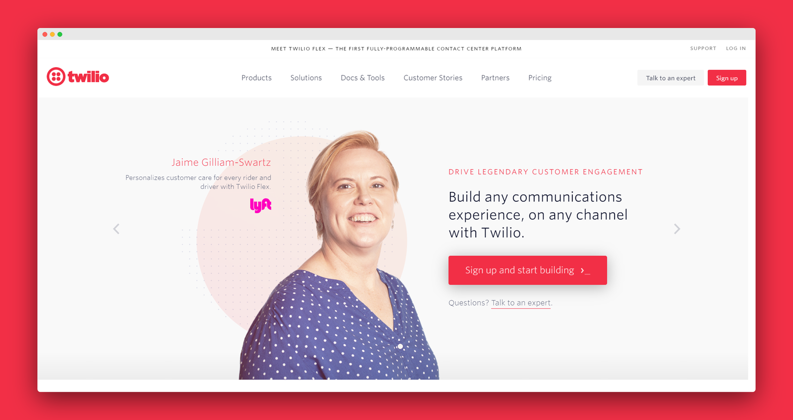 Twilio screenshot 1