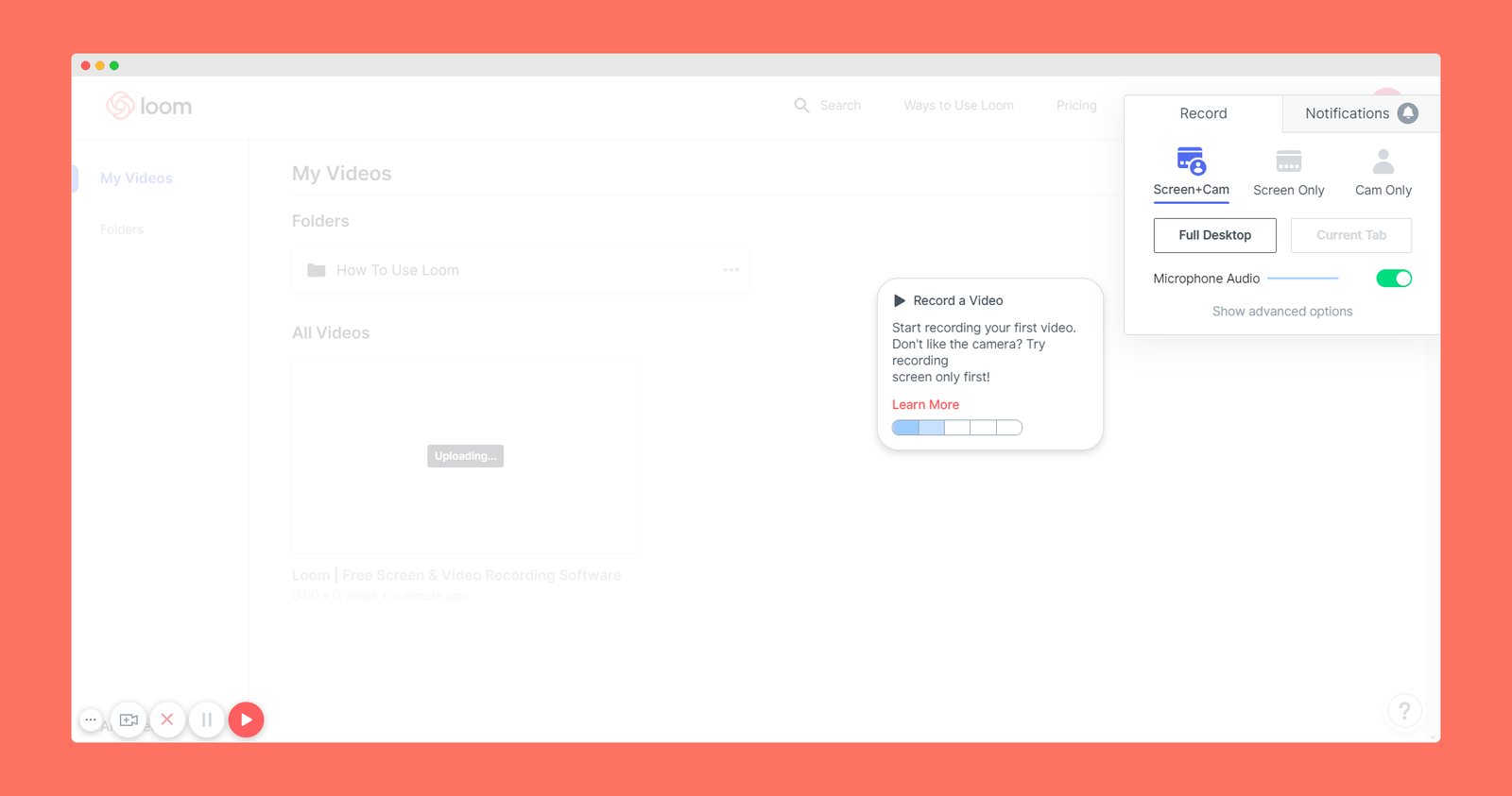 Loom screenshot 3