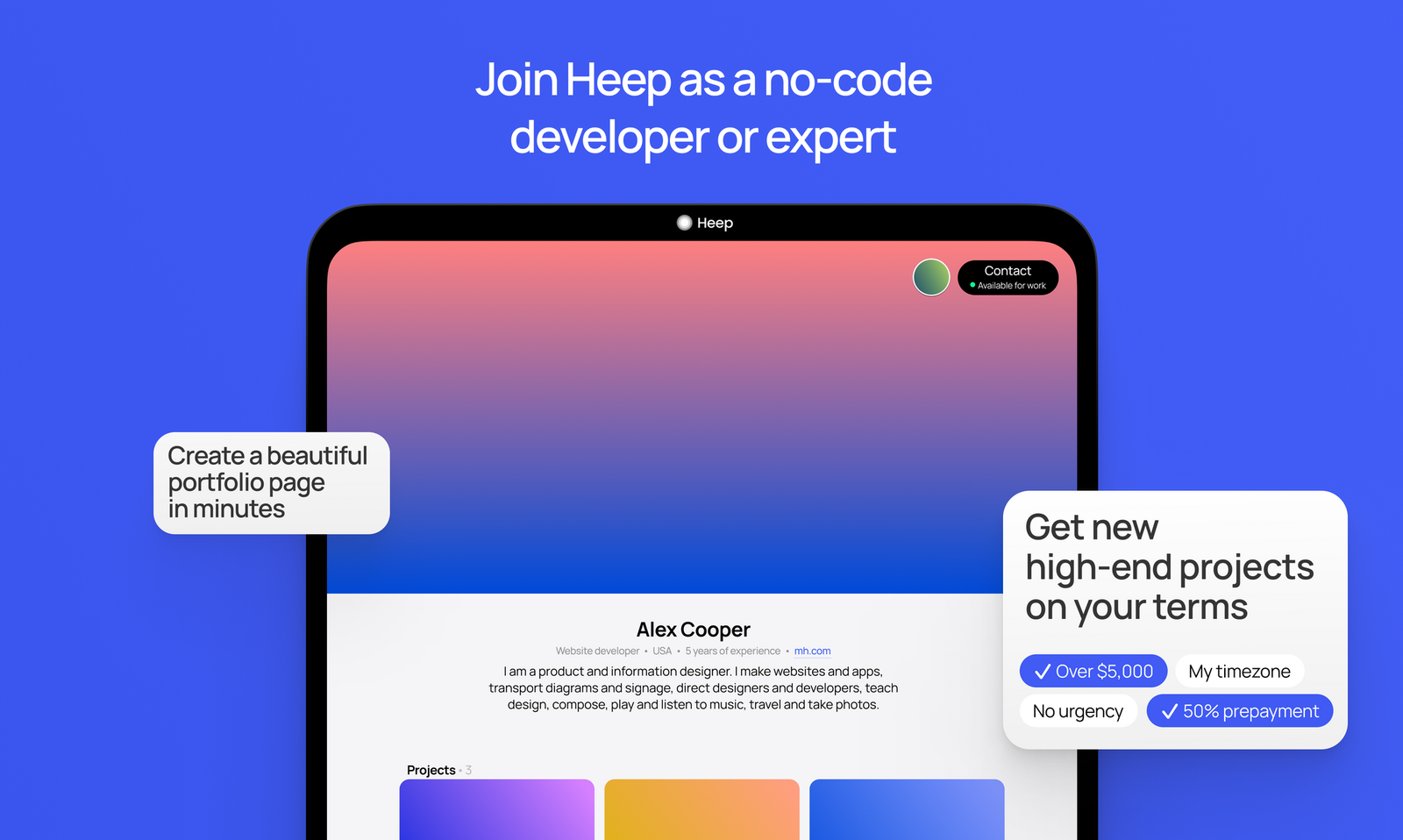 Heep screenshot 3