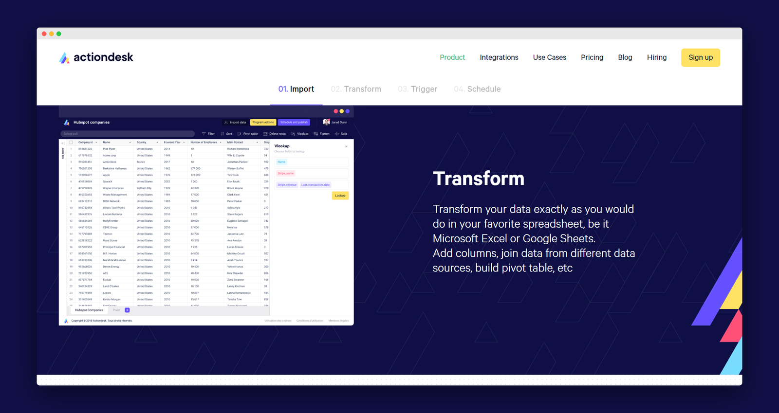 Actiondesk screenshot 3