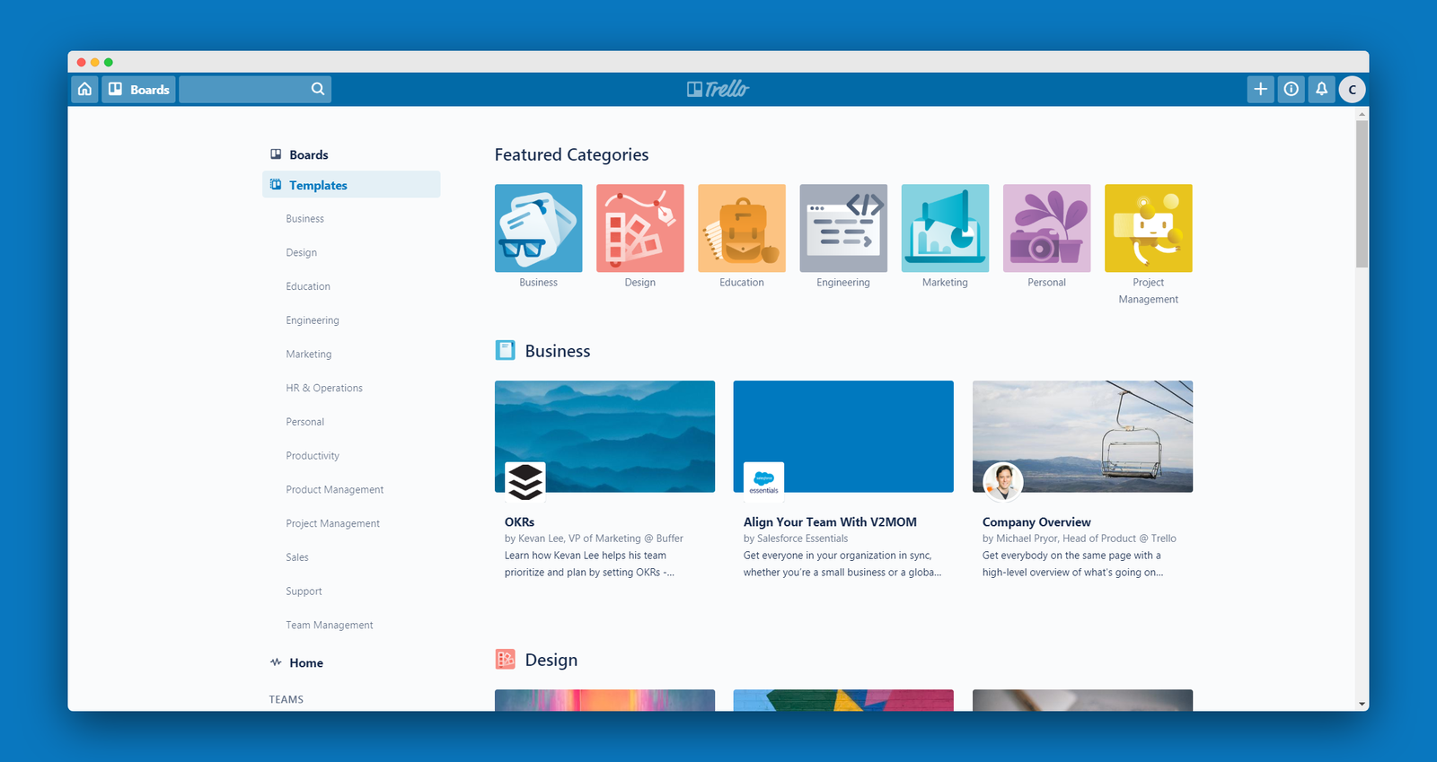 Trello screenshot 3