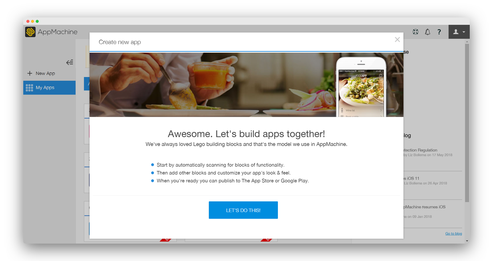 AppMachine screenshot 2