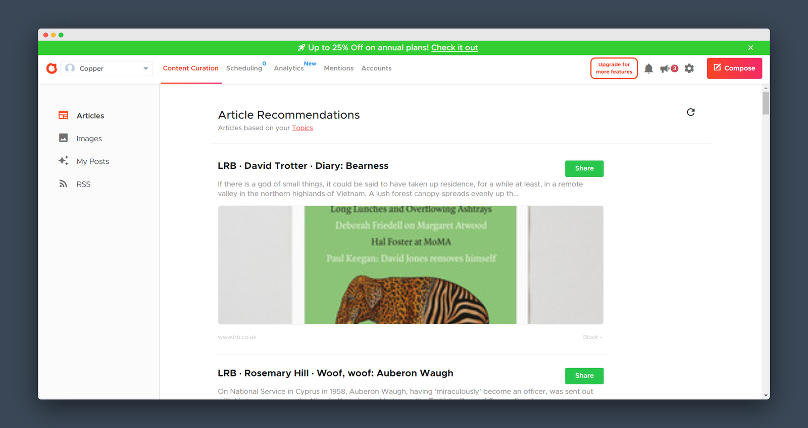 Crowdfire screenshot 2