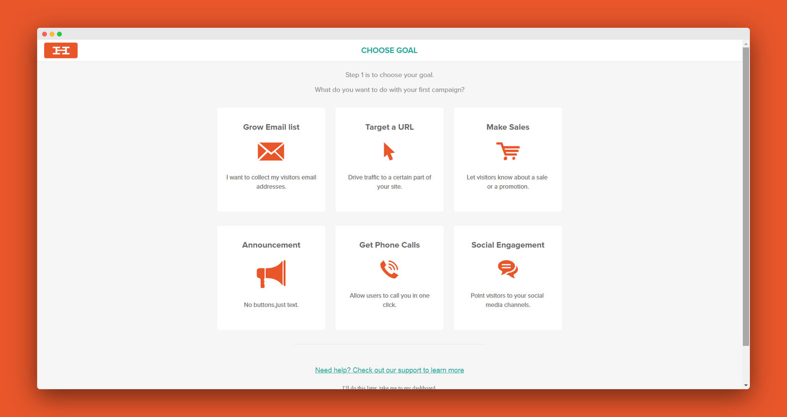 Hellobar screenshot 2