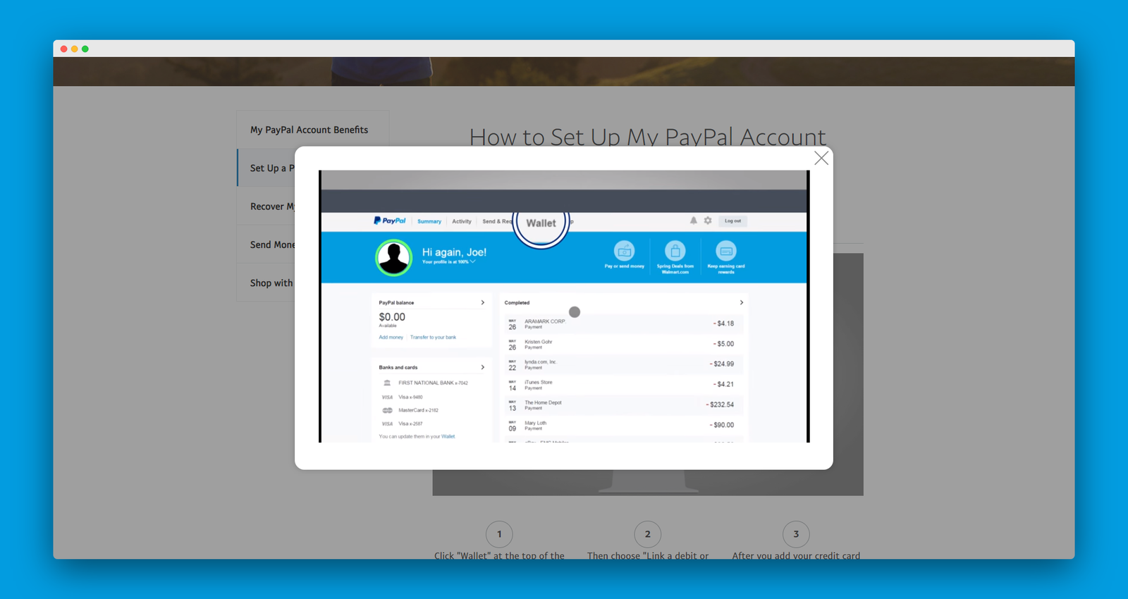 PayPal screenshot 2