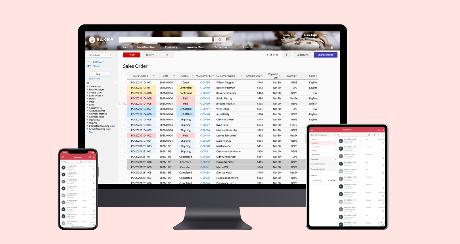 Ragic screenshot 1
