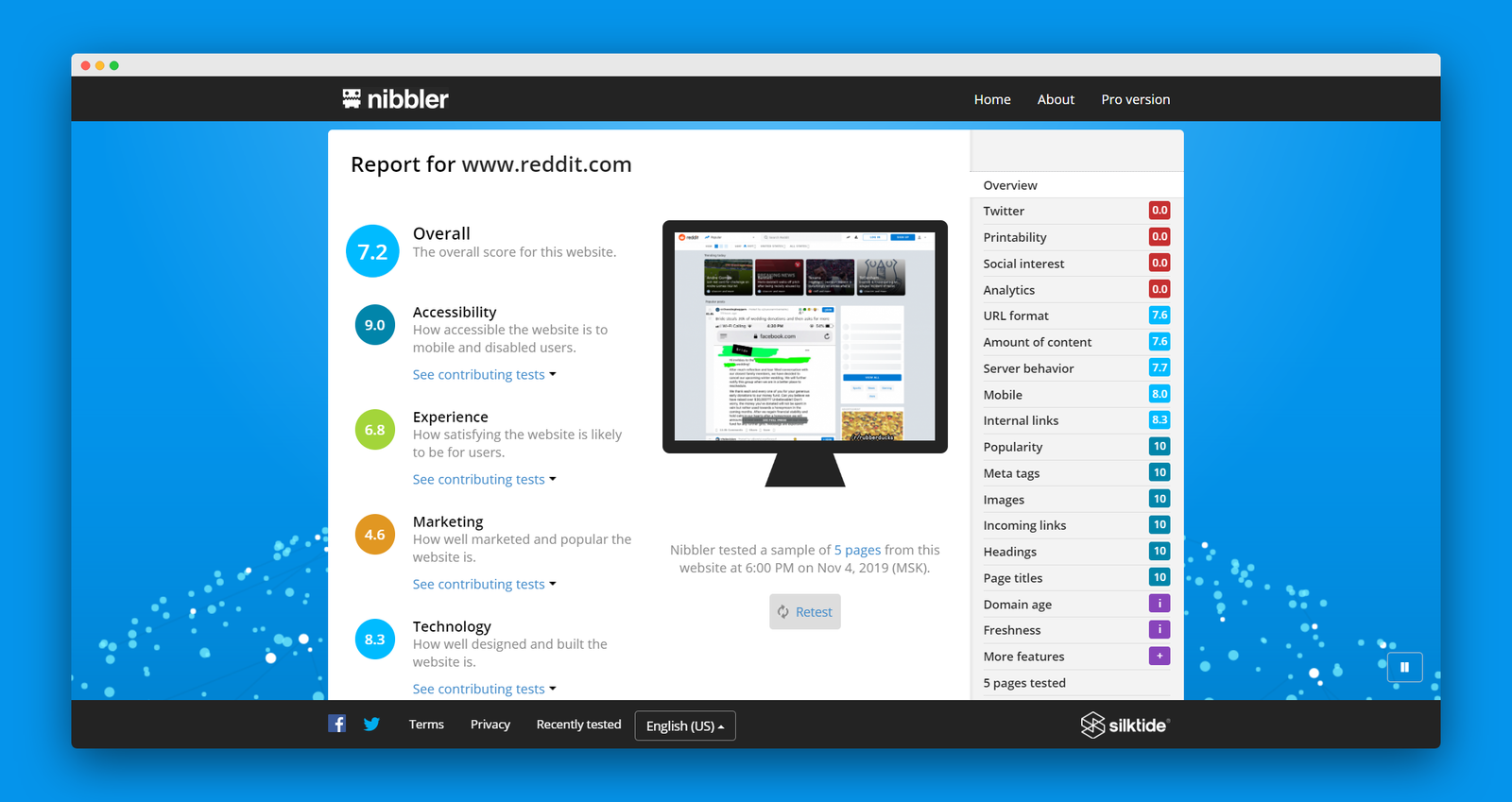 Nibbler screenshot 2