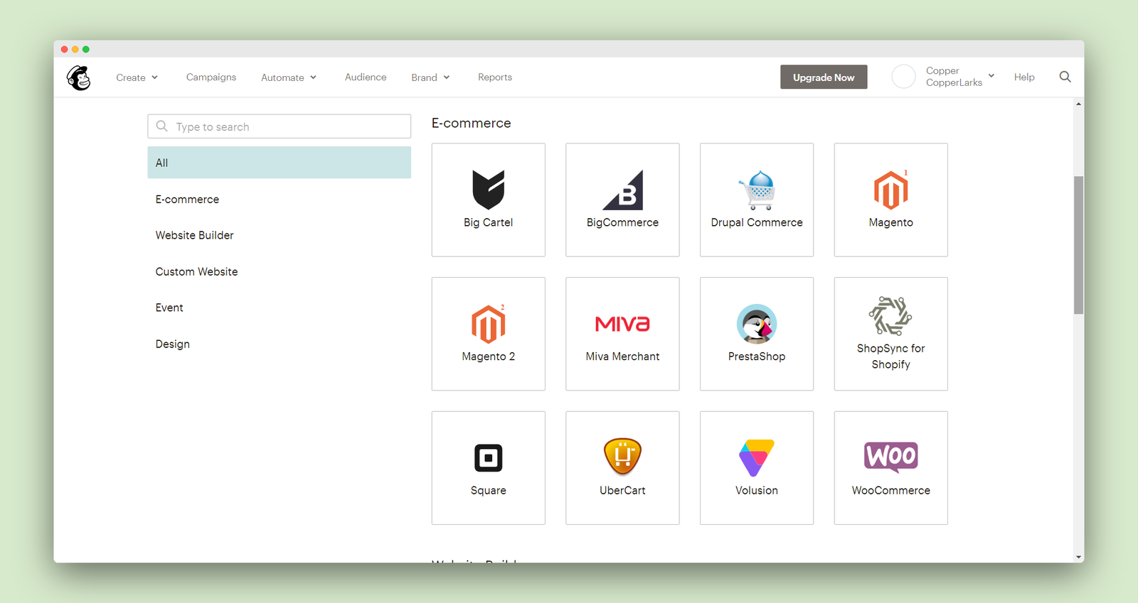 MailChimp screenshot 3