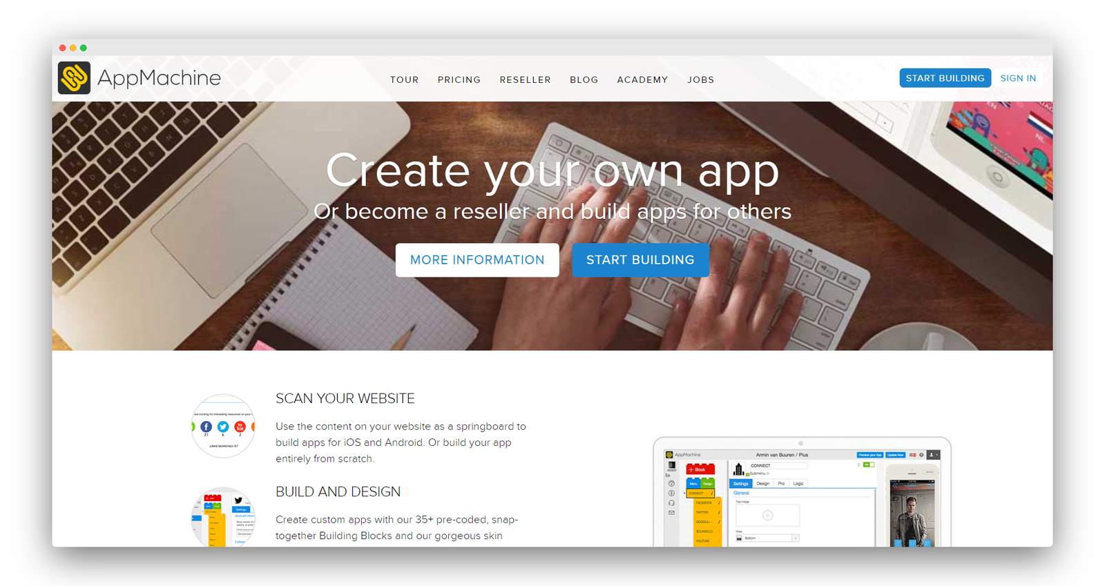 AppMachine screenshot 1