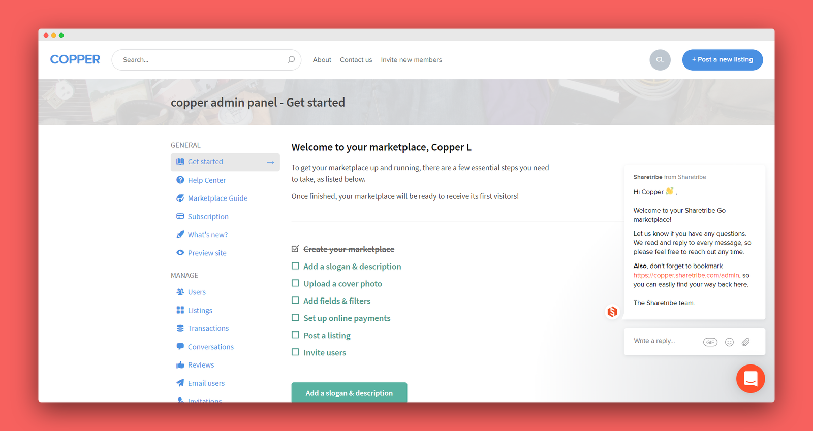 ShareTribe screenshot 2