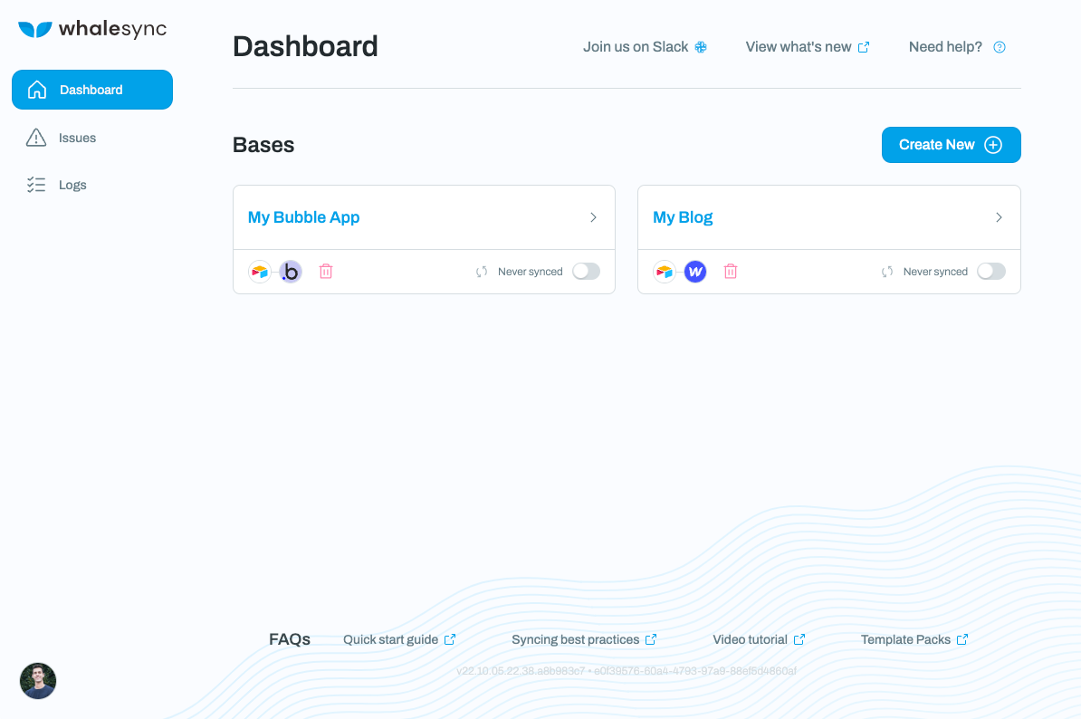 Whalesync screenshot 1