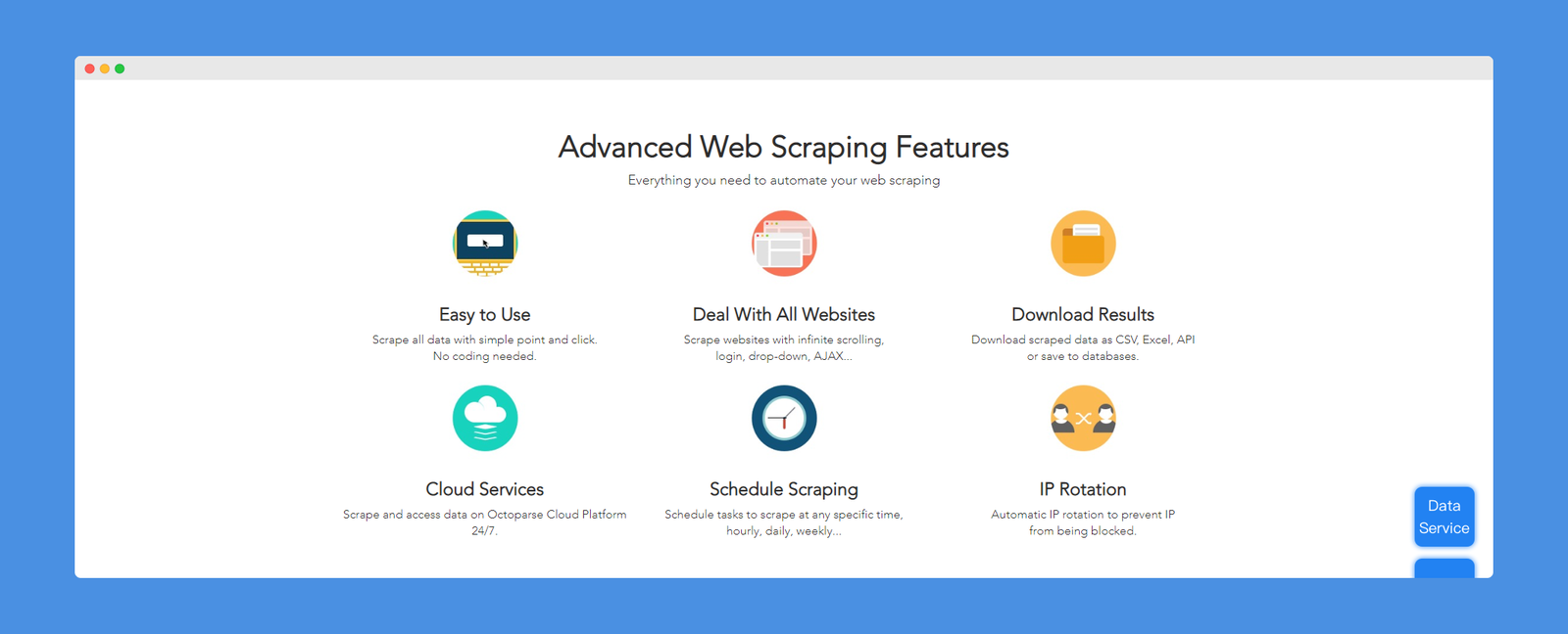 Octoparse screenshot 2