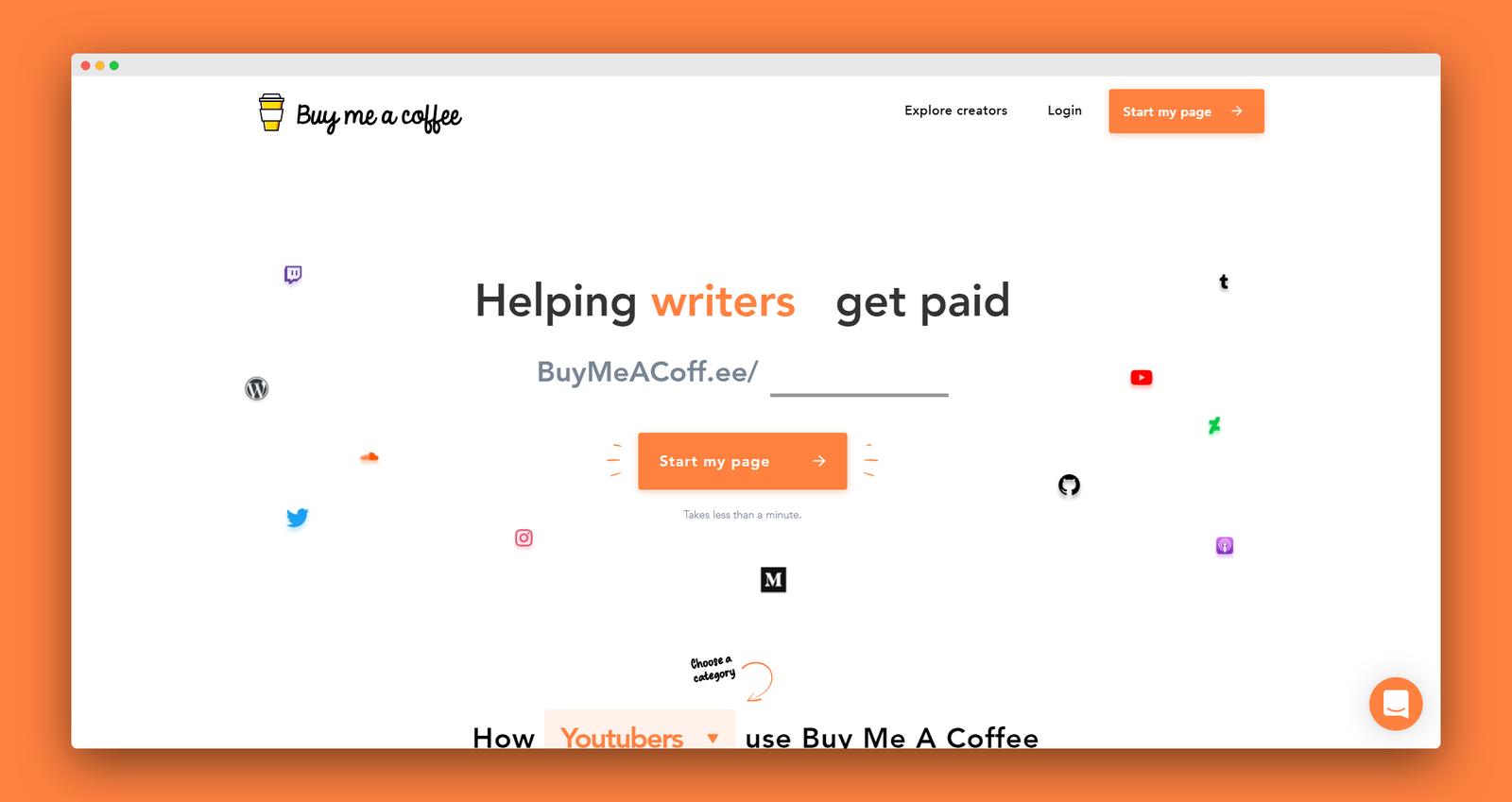 Buy me a coffee screenshot 1