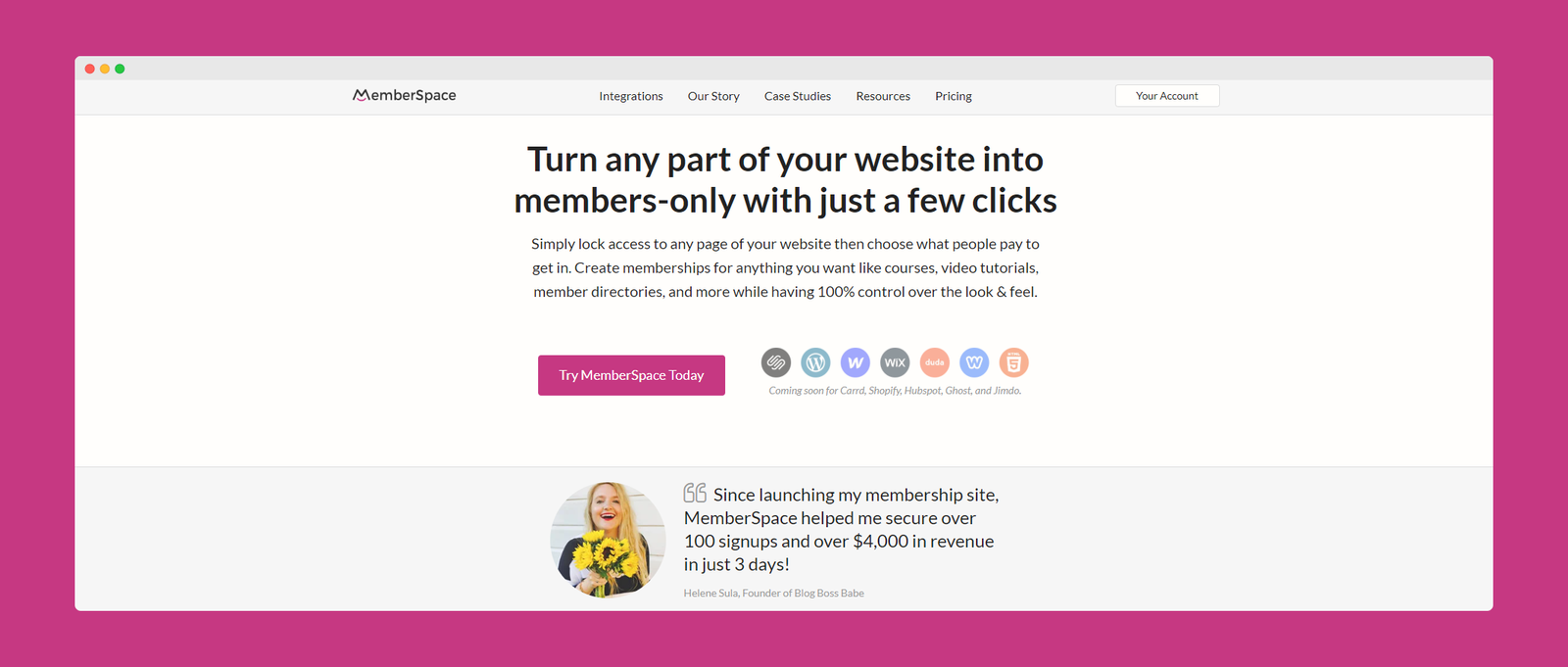 MemberSpace screenshot 1