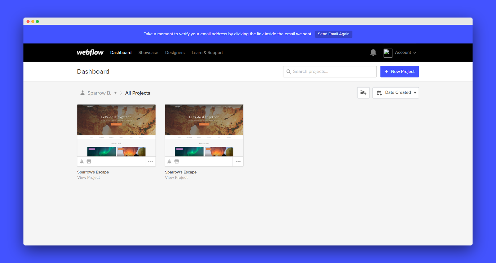 Webflow screenshot 2