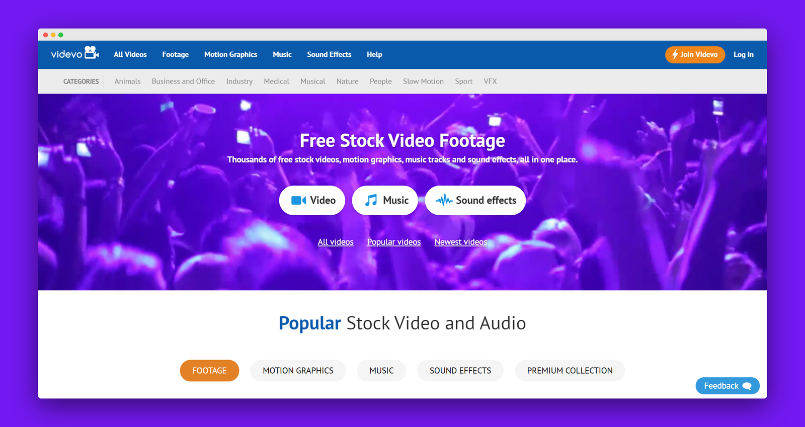 Videvo screenshot 1