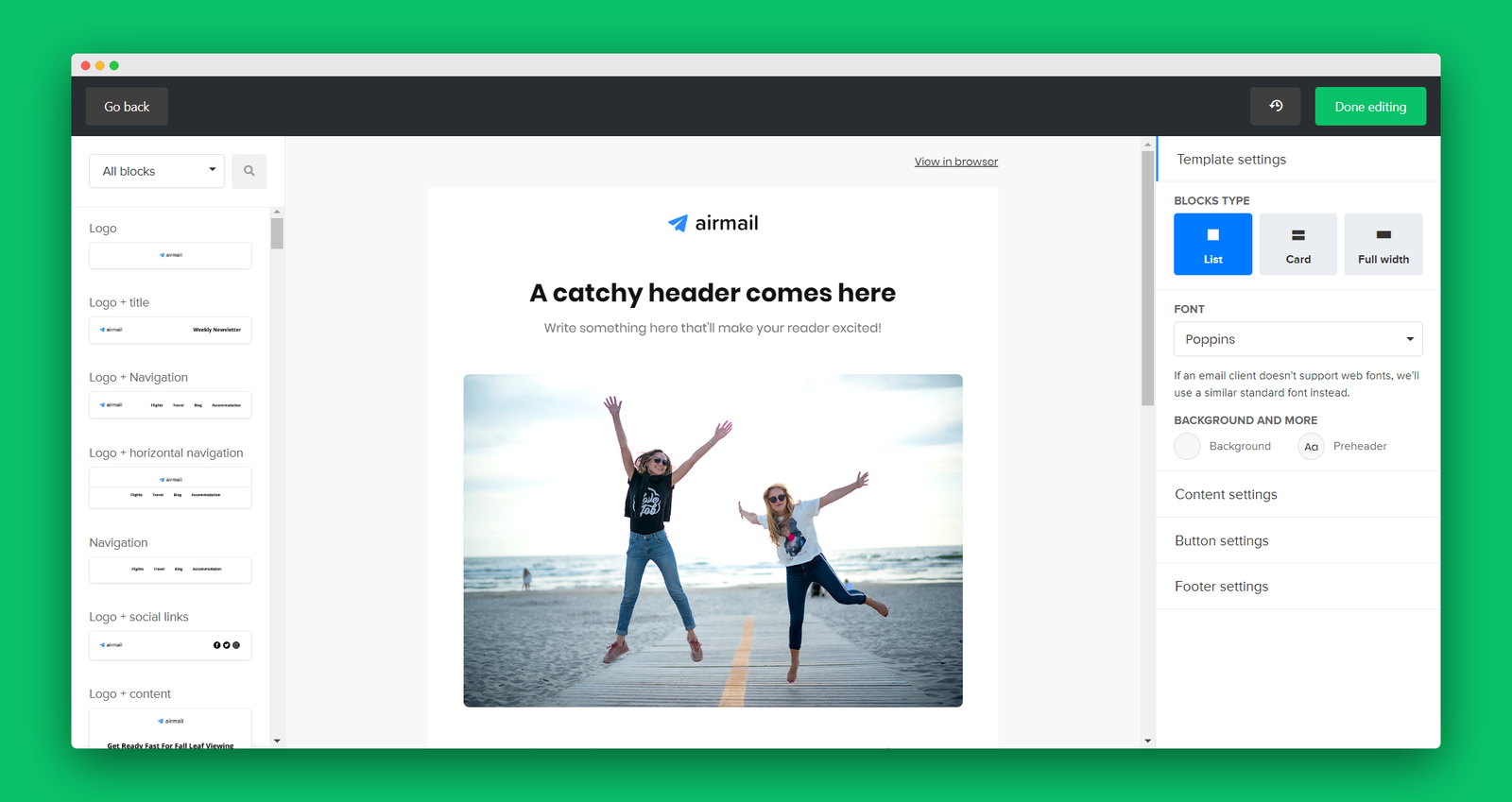 Mailerlite screenshot 3
